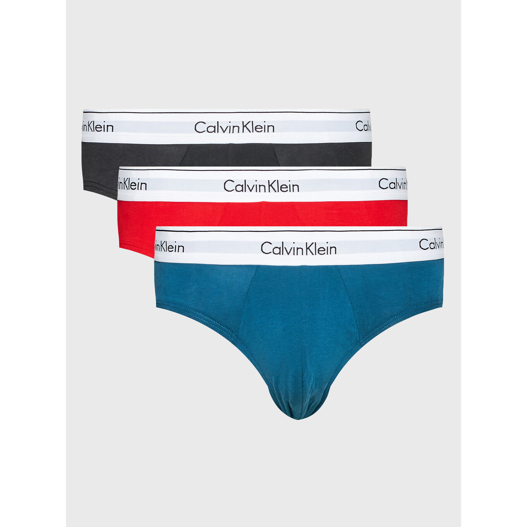 Calvin Klein Underwear Комплект 3 чифта слипове 000NB2379A Цветен - Pepit.bg