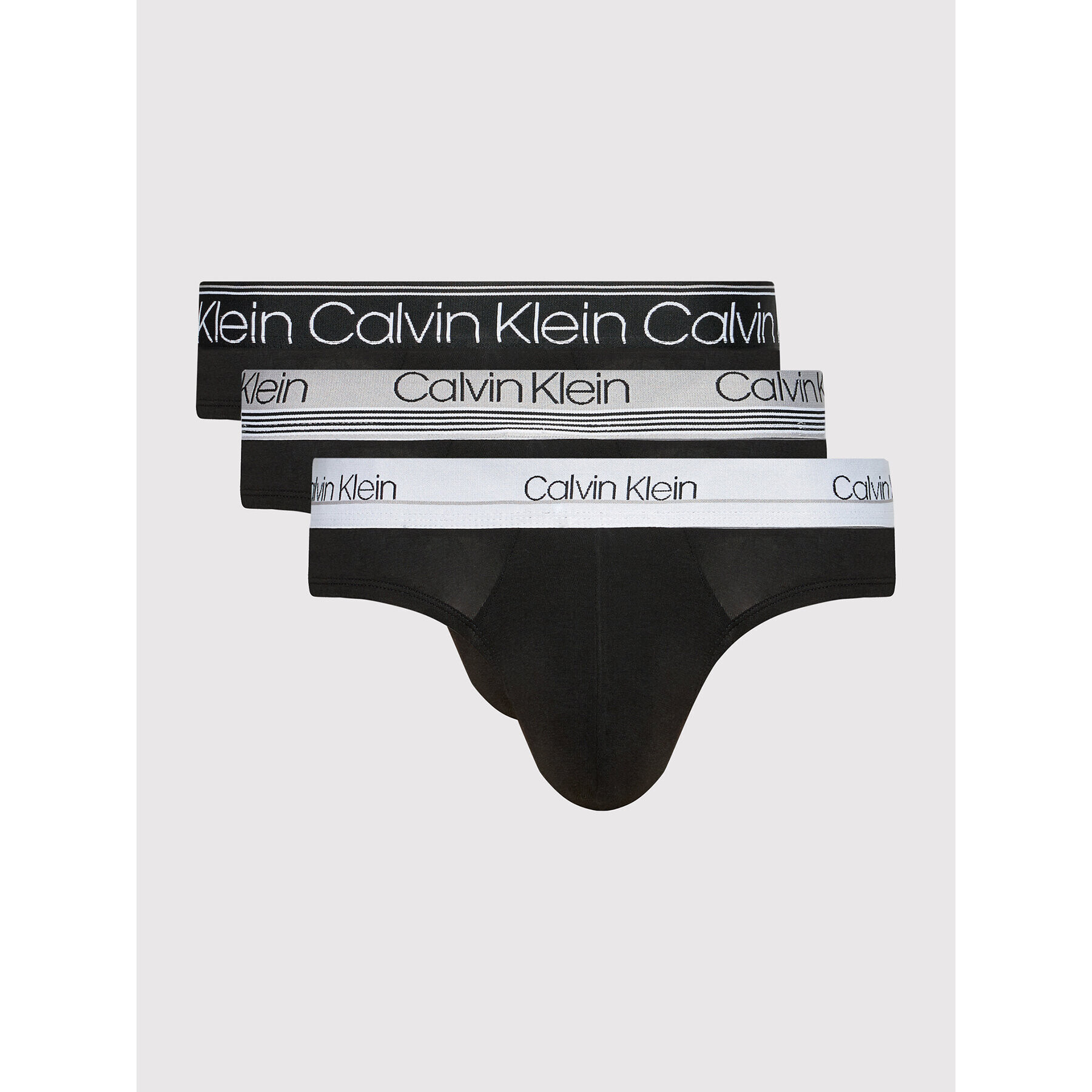 Calvin Klein Underwear Комплект 3 чифта слипове 000NB2415A Черен - Pepit.bg