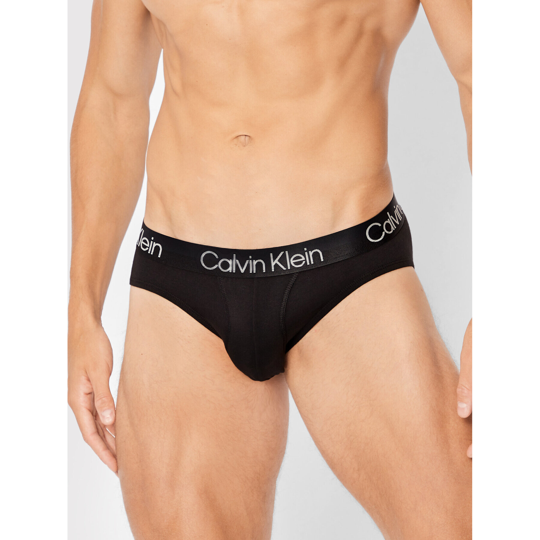 Calvin Klein Underwear Комплект 3 чифта слипове 000NB2969A Черен - Pepit.bg