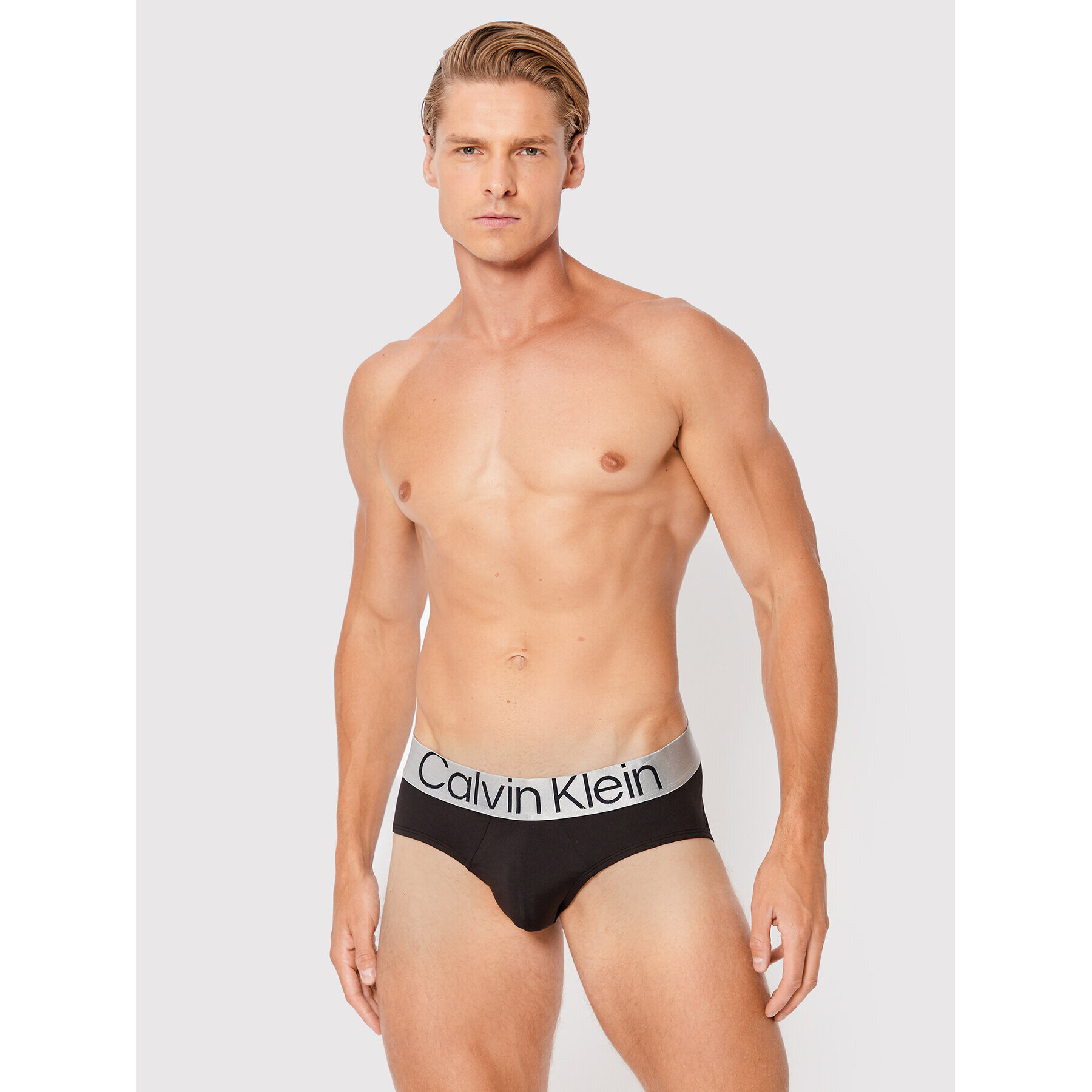 Calvin Klein Underwear Комплект 3 чифта слипове 000NB3073A Черен - Pepit.bg