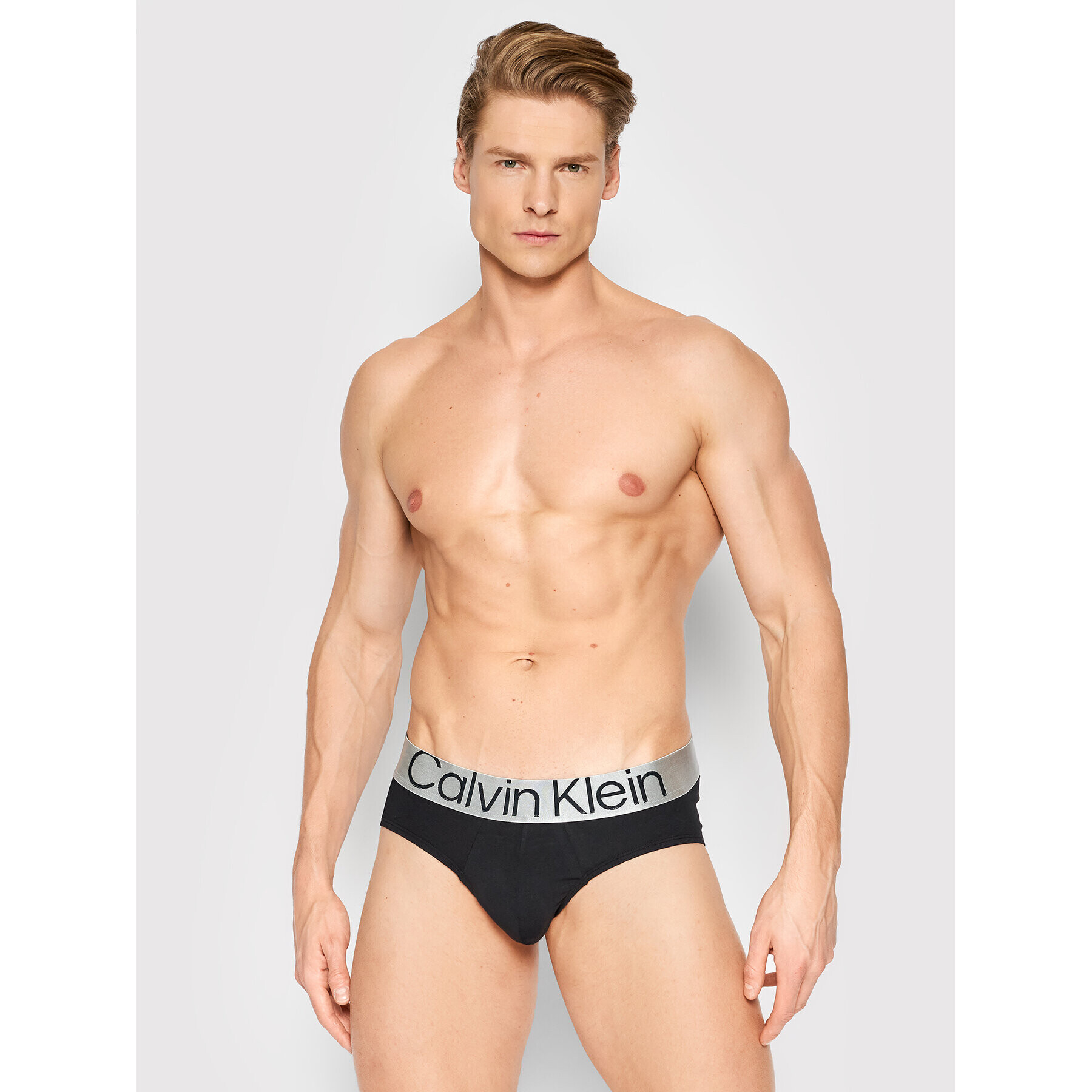 Calvin Klein Underwear Комплект 3 чифта слипове 000NB3129A Черен - Pepit.bg