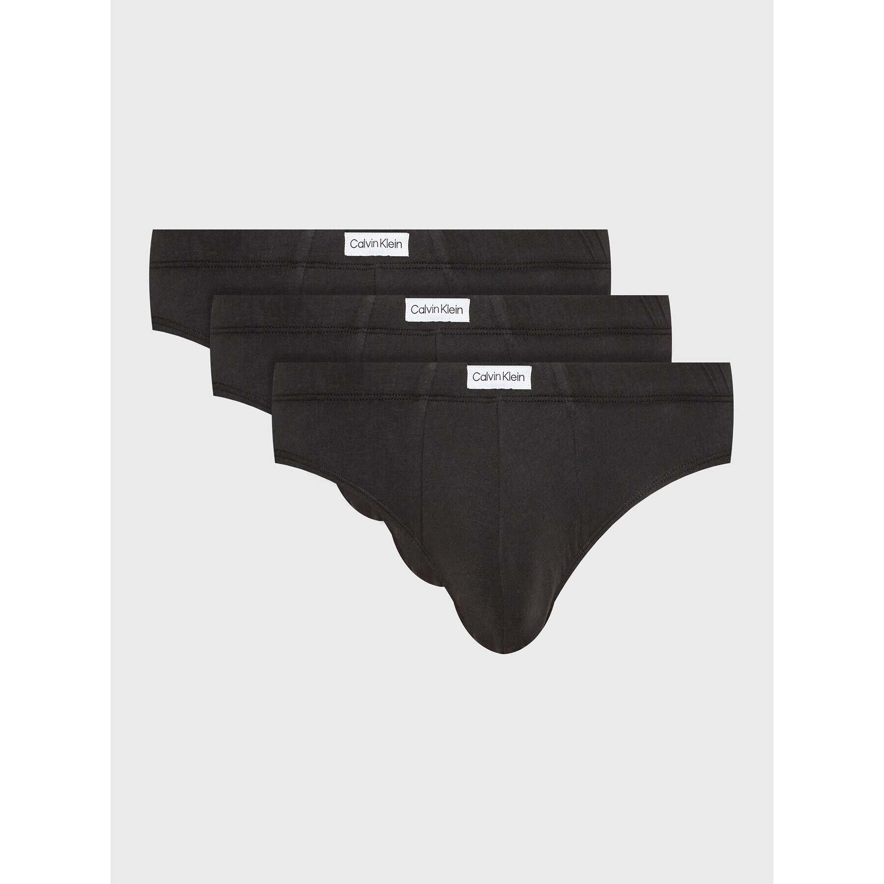 Calvin Klein Underwear Комплект 3 чифта слипове 000NB3261A Черен - Pepit.bg