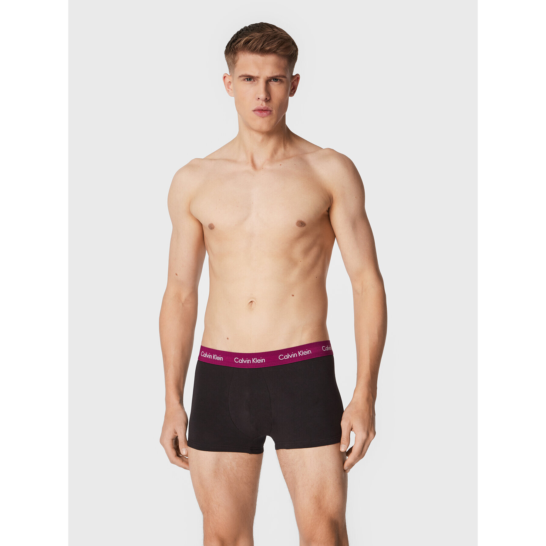 Calvin Klein Underwear Комплект 5 чифта боксери Low Rise Trunk 000NB2631A Черен - Pepit.bg