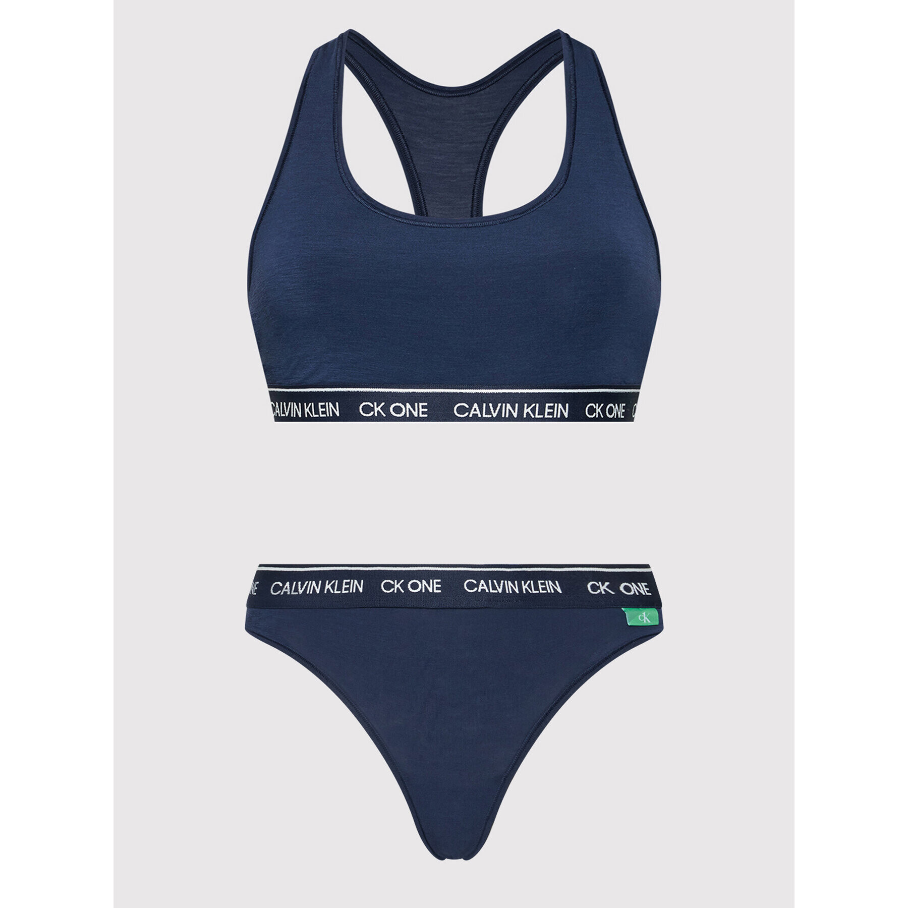 Calvin Klein Underwear Комплект бельо 000QF6705E Тъмносин - Pepit.bg