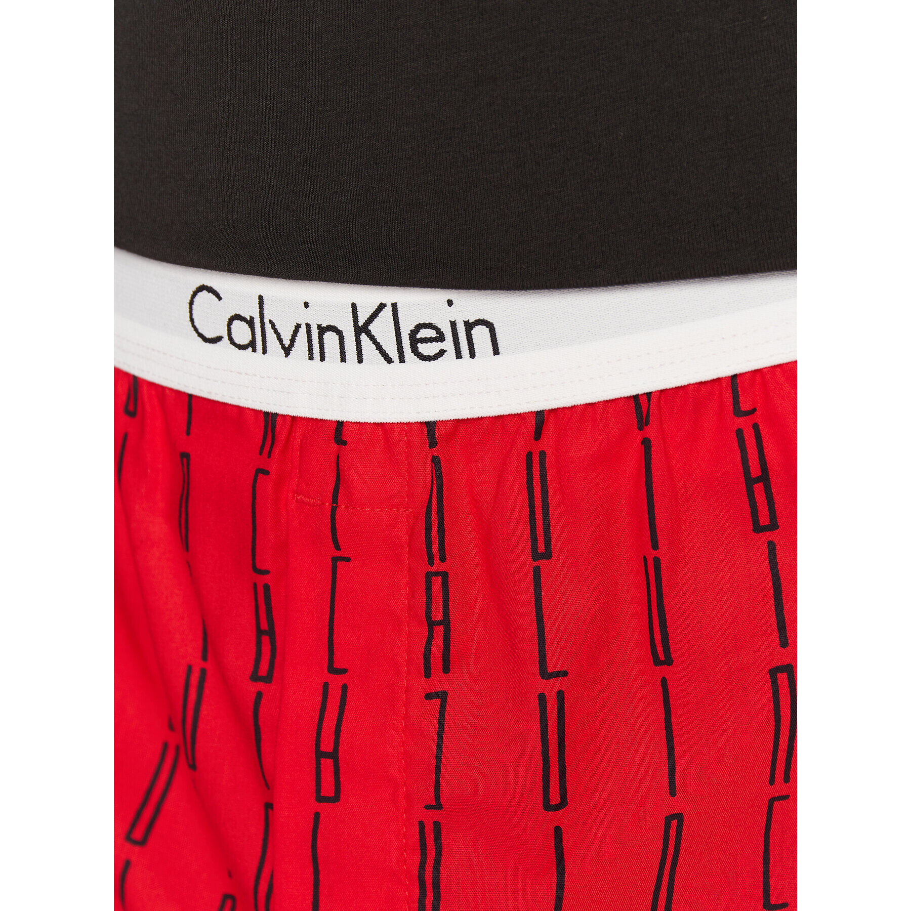 Calvin Klein Underwear Пижама 000NB3324E Черен Regular Fit - Pepit.bg