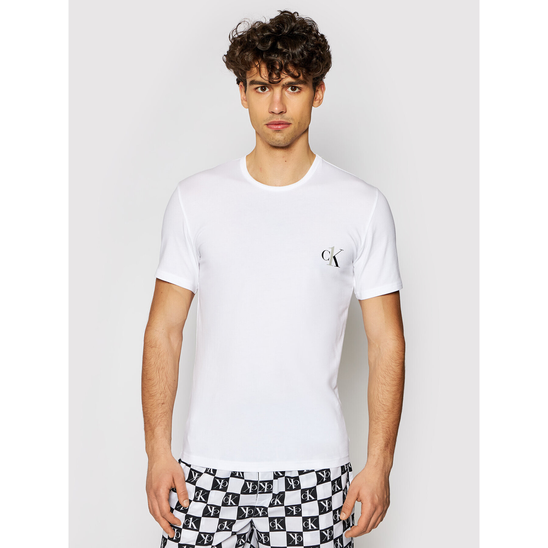 Calvin Klein Underwear Пижама 000NM2128E Черен - Pepit.bg