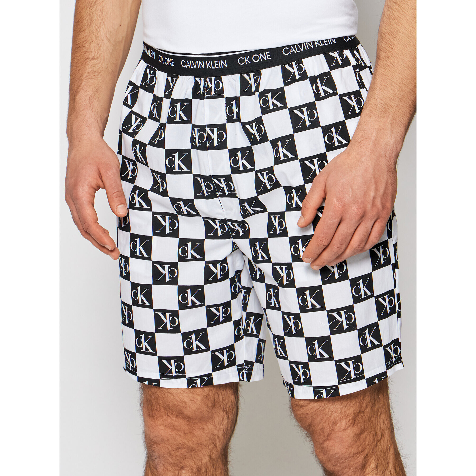 Calvin Klein Underwear Пижама 000NM2128E Черен - Pepit.bg