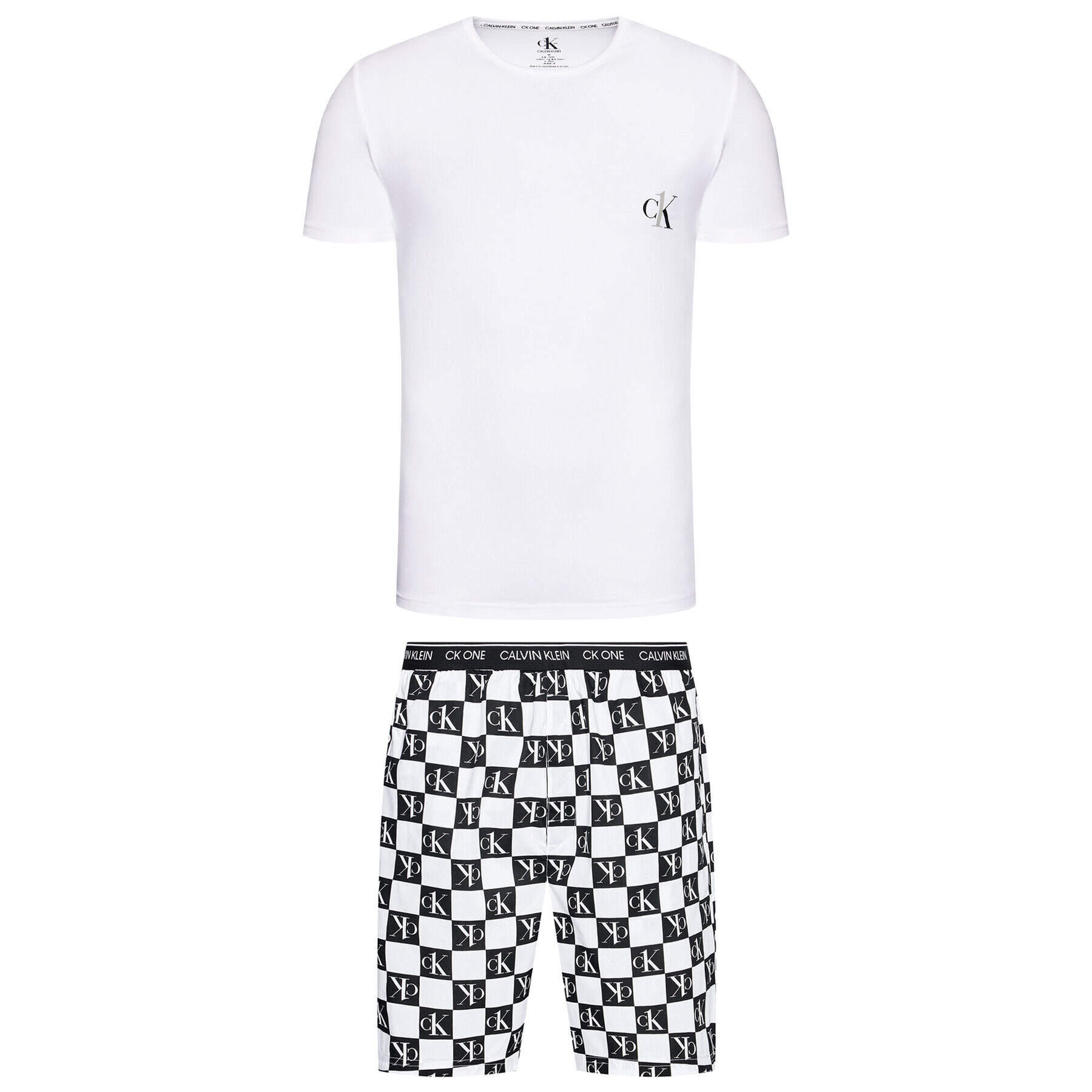 Calvin Klein Underwear Пижама 000NM2128E Черен - Pepit.bg