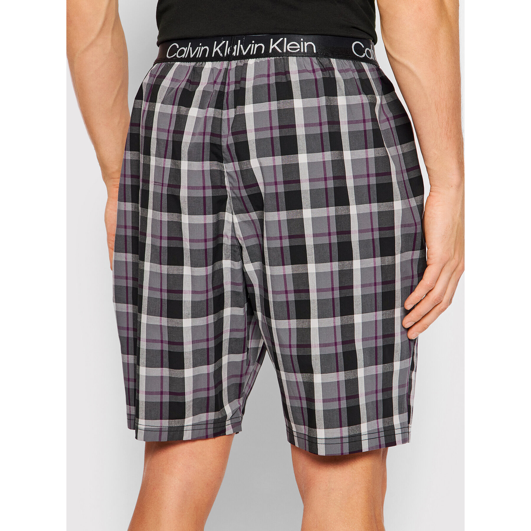 Calvin Klein Underwear Пижама 000NM2183E Черен Regular Fit - Pepit.bg