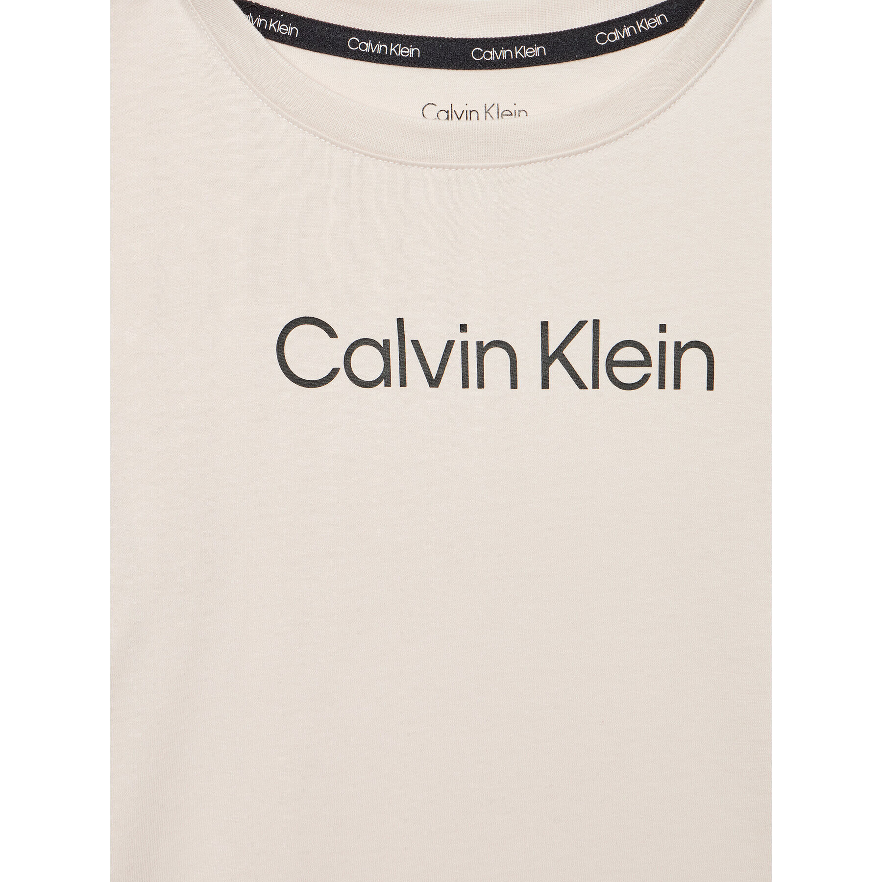 Calvin Klein Underwear Пижама B70B700387 Бежов Regular Fit - Pepit.bg
