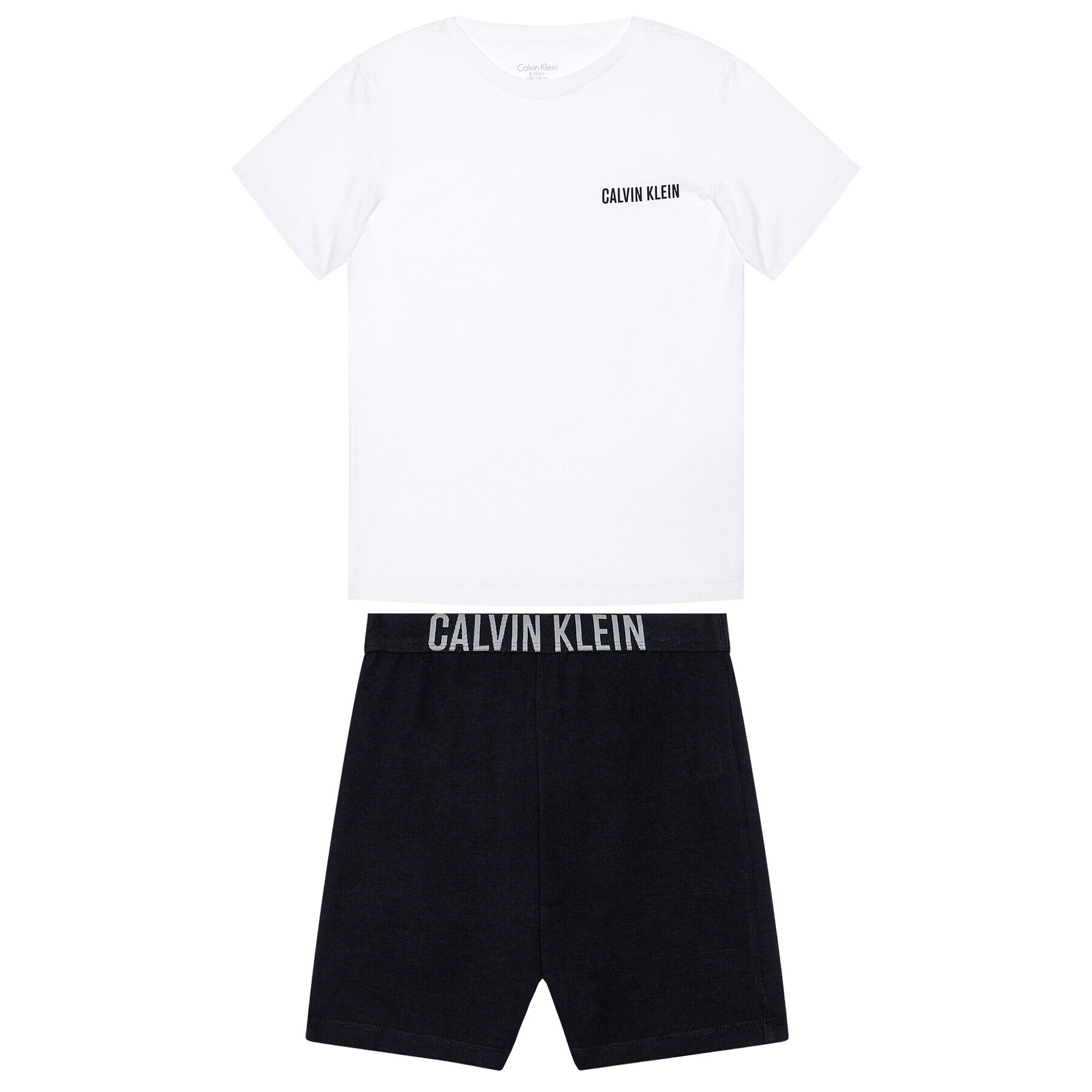 Calvin Klein Underwear Пижама Knit P. B70B700136 D Бял - Pepit.bg