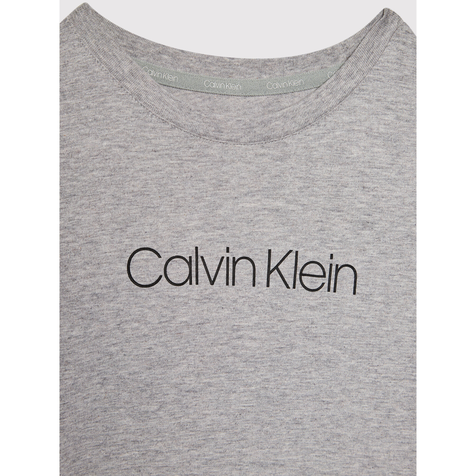 Calvin Klein Underwear Пижама Knit Pj B70B700356 Сив - Pepit.bg