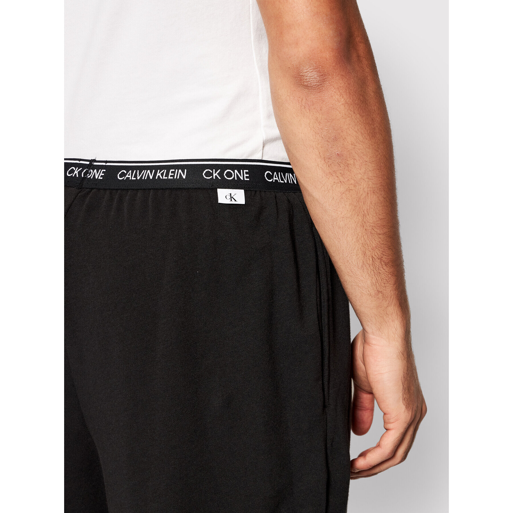 Calvin Klein Underwear Пижамени шорти 000NM1795E Черен - Pepit.bg