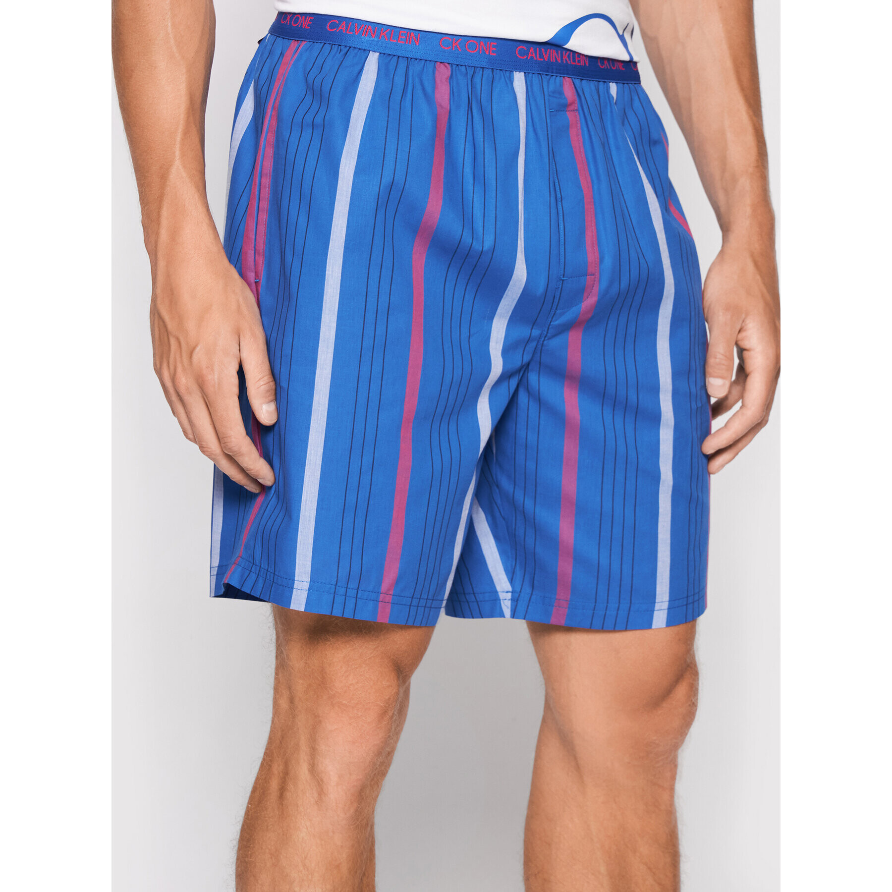 Calvin Klein Underwear Пижамени шорти 000NM1868E Син - Pepit.bg