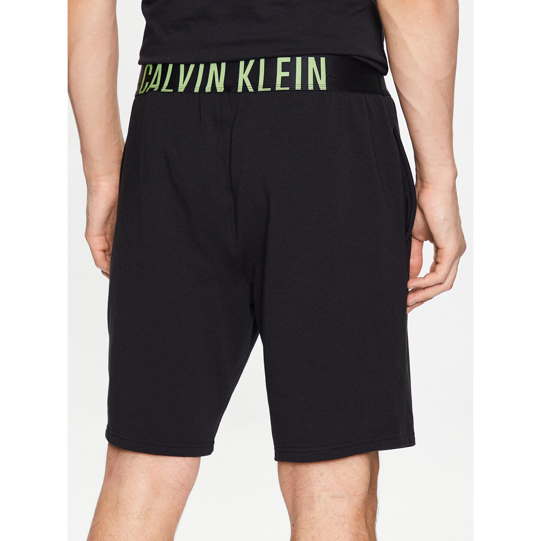 Calvin Klein Underwear Пижамени шорти 000NM1962E Черен Regular Fit - Pepit.bg