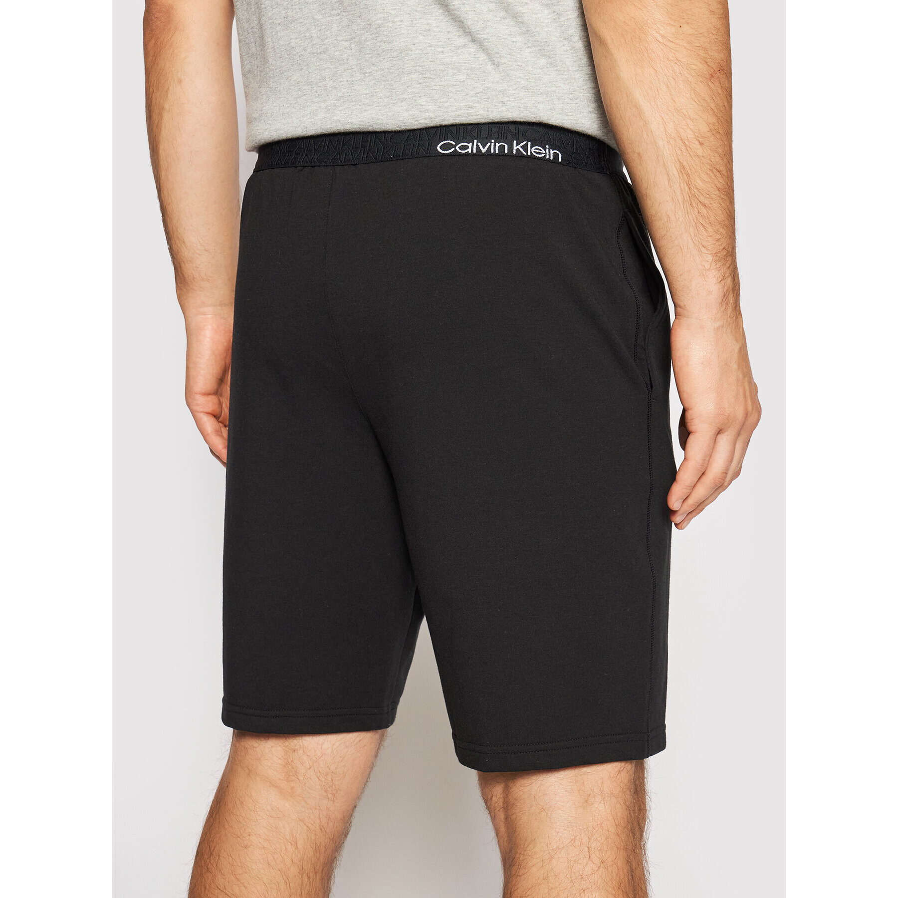 Calvin Klein Underwear Пижамени шорти 000NM2127E Черен - Pepit.bg