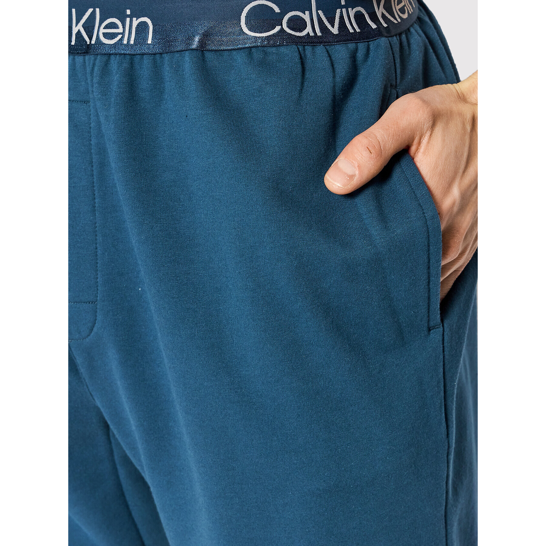 Calvin Klein Underwear Пижамени шорти 000NM2271E Тъмносин Regular Fit - Pepit.bg