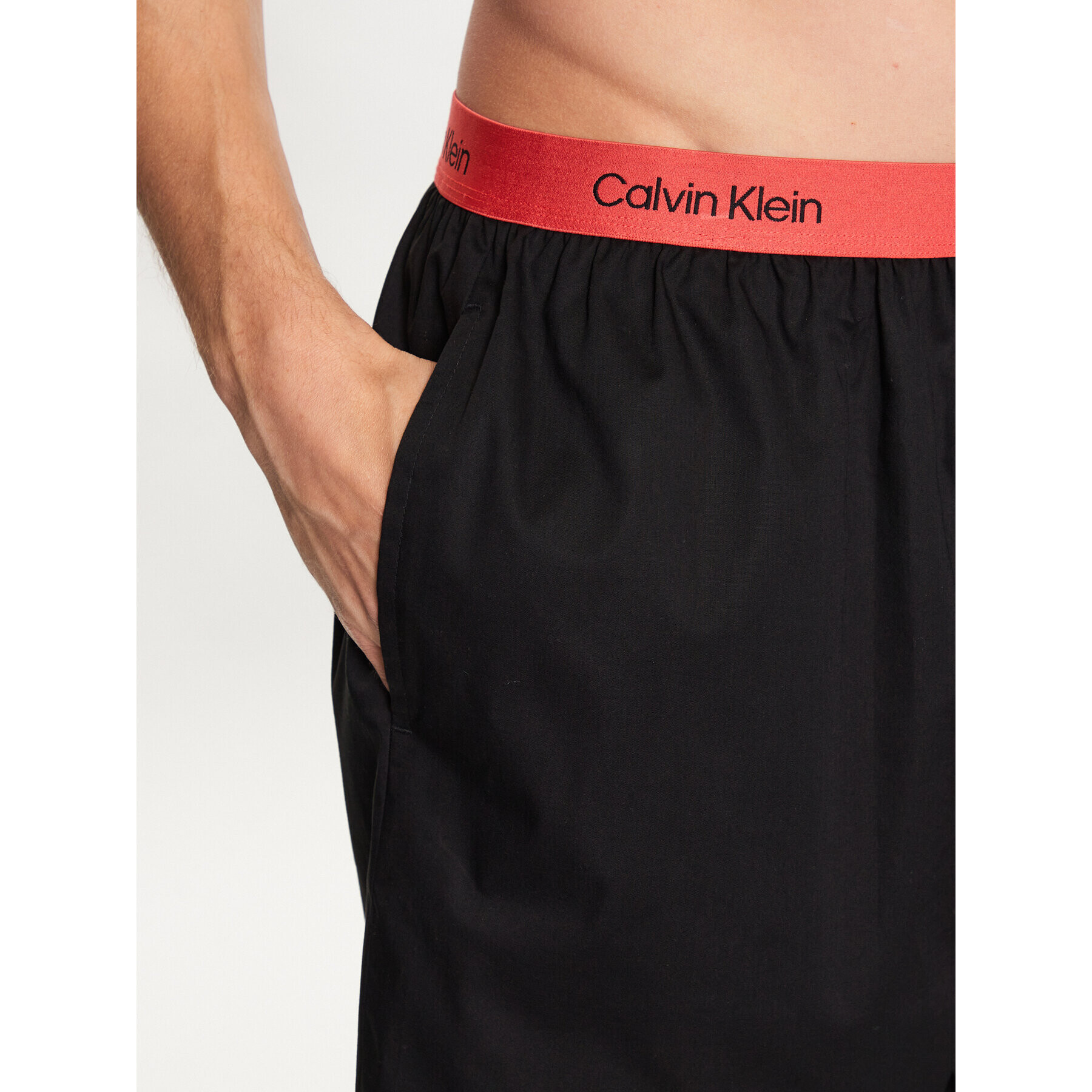 Calvin Klein Underwear Пижамени шорти 000NM2389E Черен Regular Fit - Pepit.bg