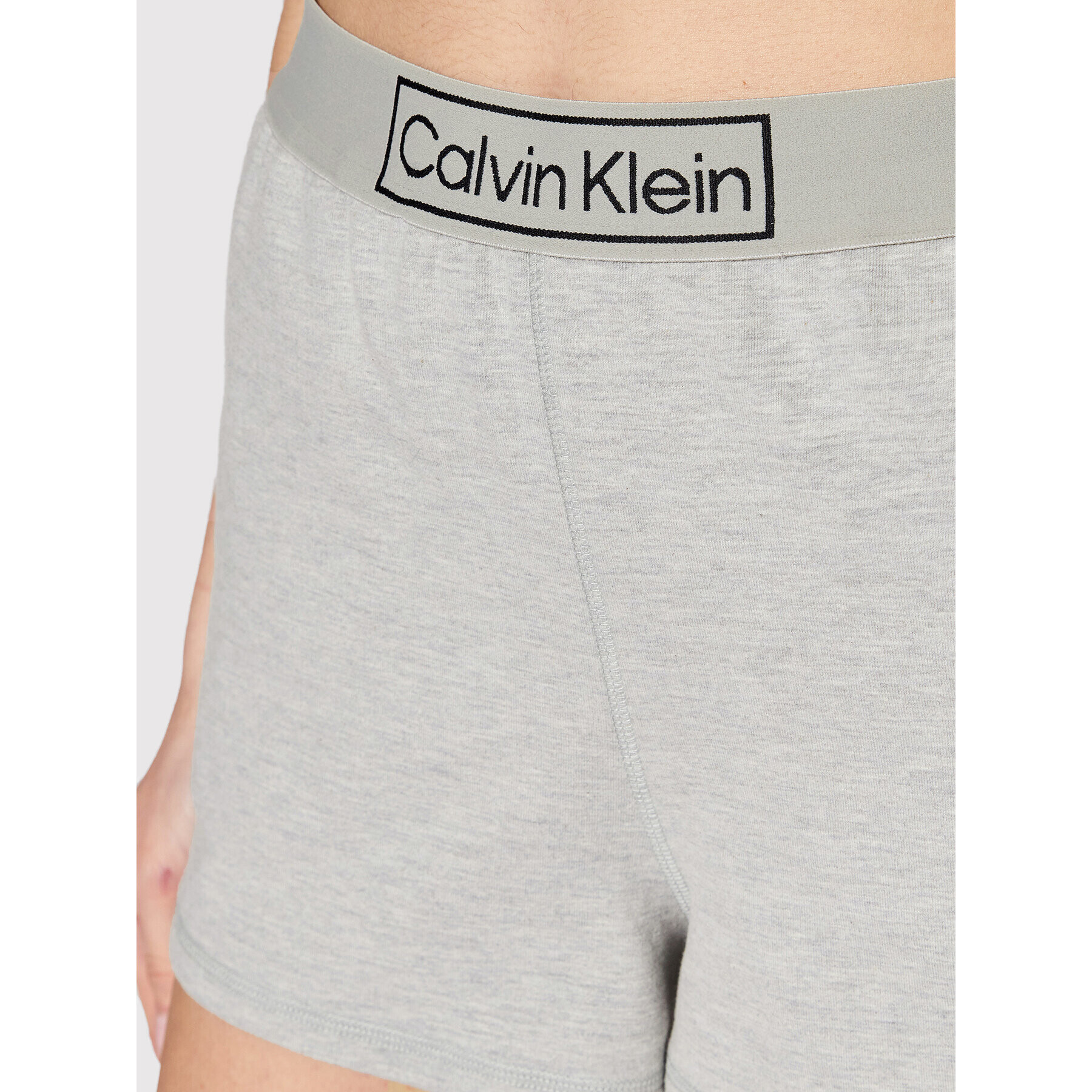 Calvin Klein Underwear Пижамени шорти 000QS6799E Сив Regular Fit - Pepit.bg