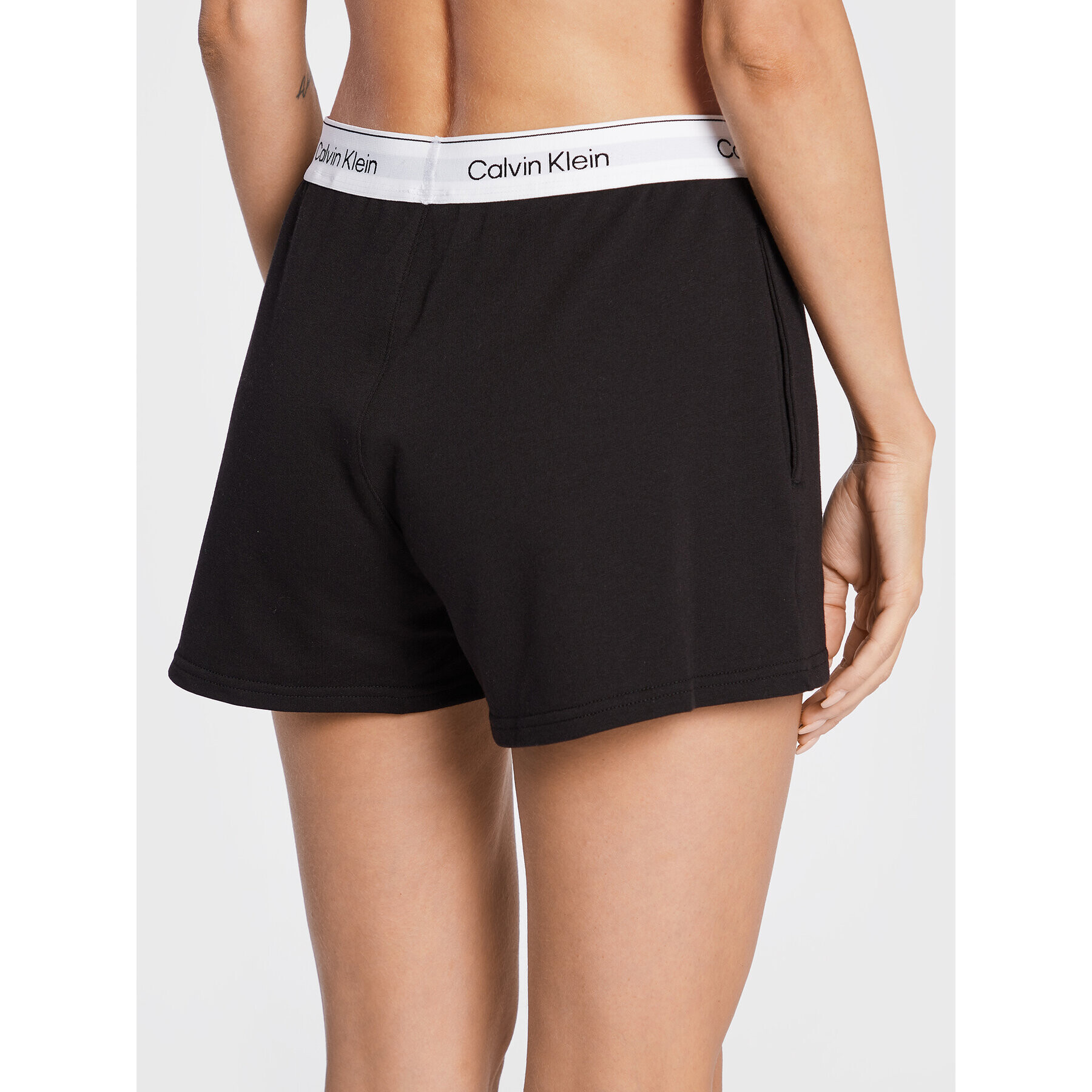 Calvin Klein Underwear Пижамени шорти 000QS6871E Черен Regular Fit - Pepit.bg