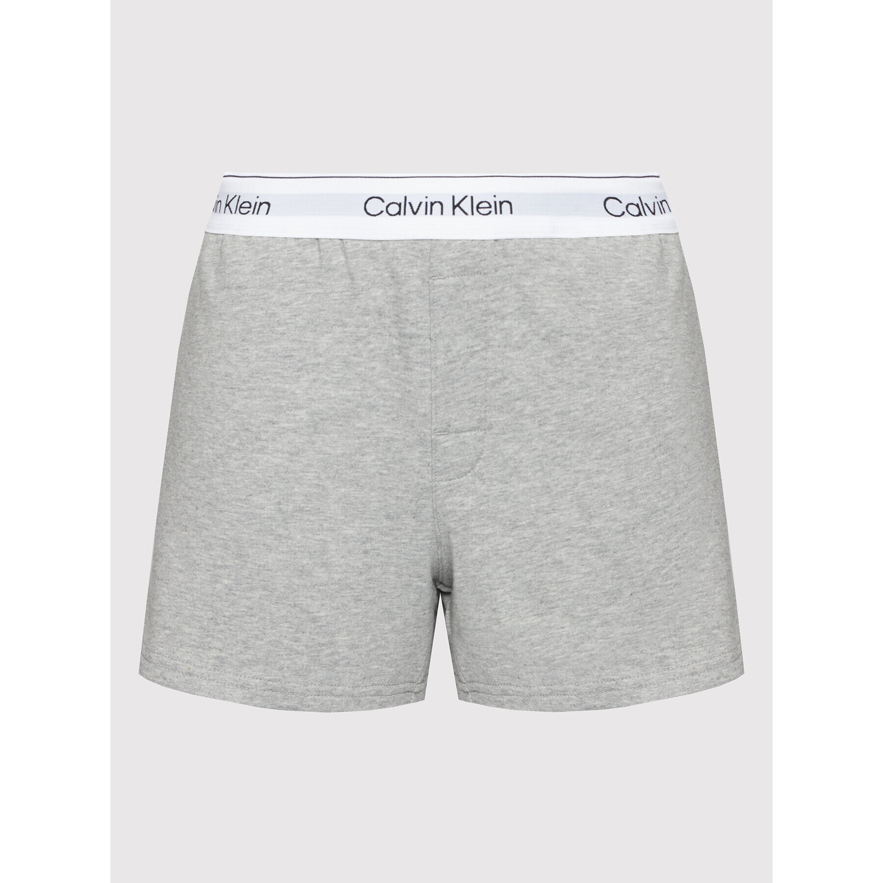 Calvin Klein Underwear Пижамени шорти 000QS6871E Сив Regular Fit - Pepit.bg