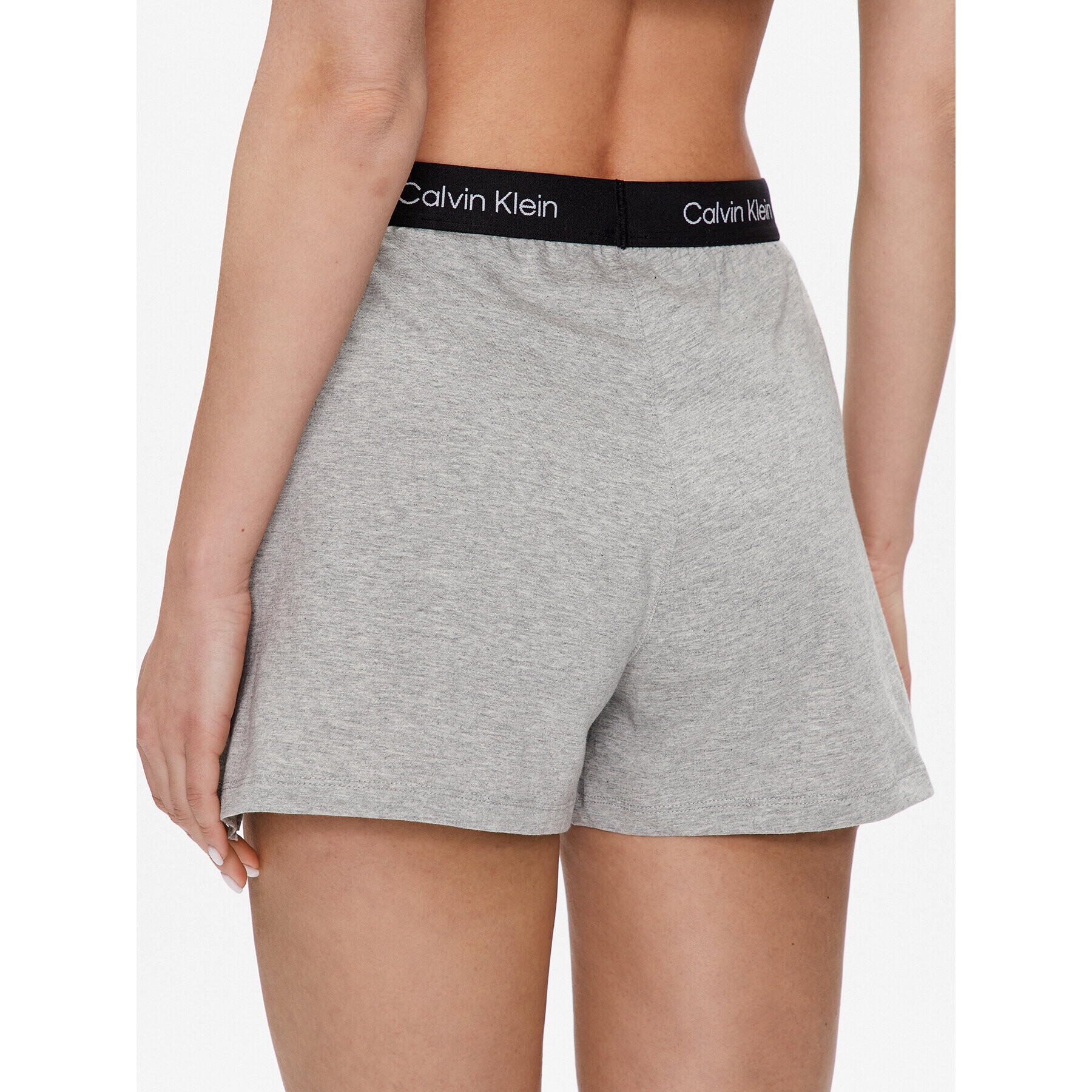 Calvin Klein Underwear Пижамени шорти 000QS6947E Сив Regular Fit - Pepit.bg