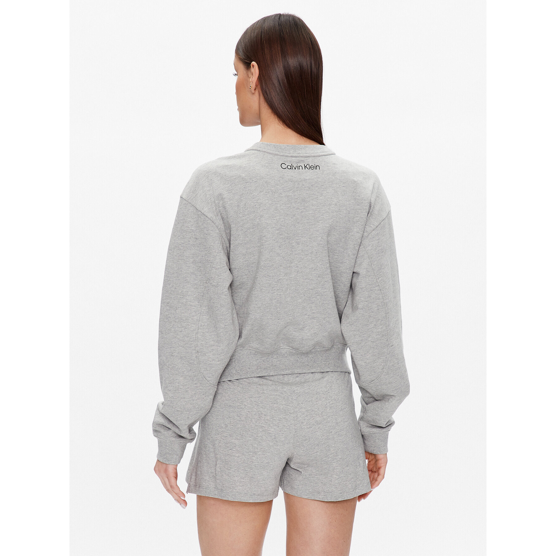 Calvin Klein Underwear Суитшърт 000QS6942E Сив Regular Fit - Pepit.bg