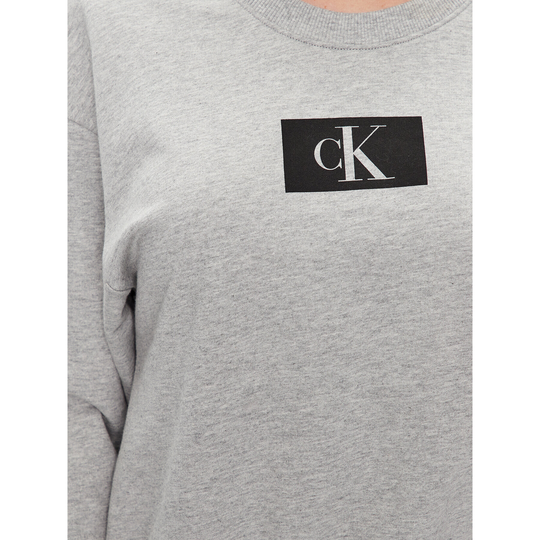 Calvin Klein Underwear Суитшърт 000QS6942E Сив Regular Fit - Pepit.bg
