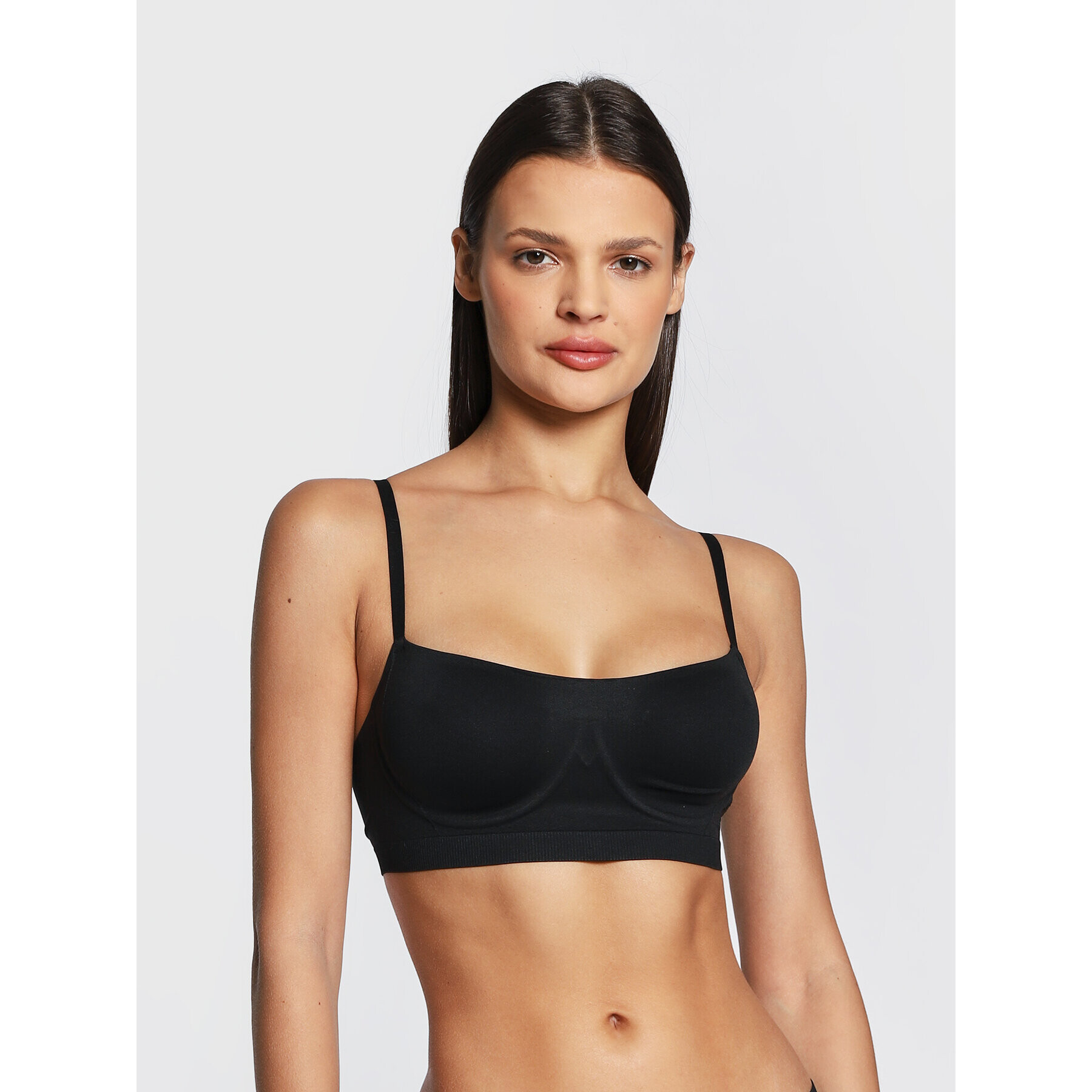 Calvin Klein Underwear Сутиен балконет 000QF6609E Черен - Pepit.bg