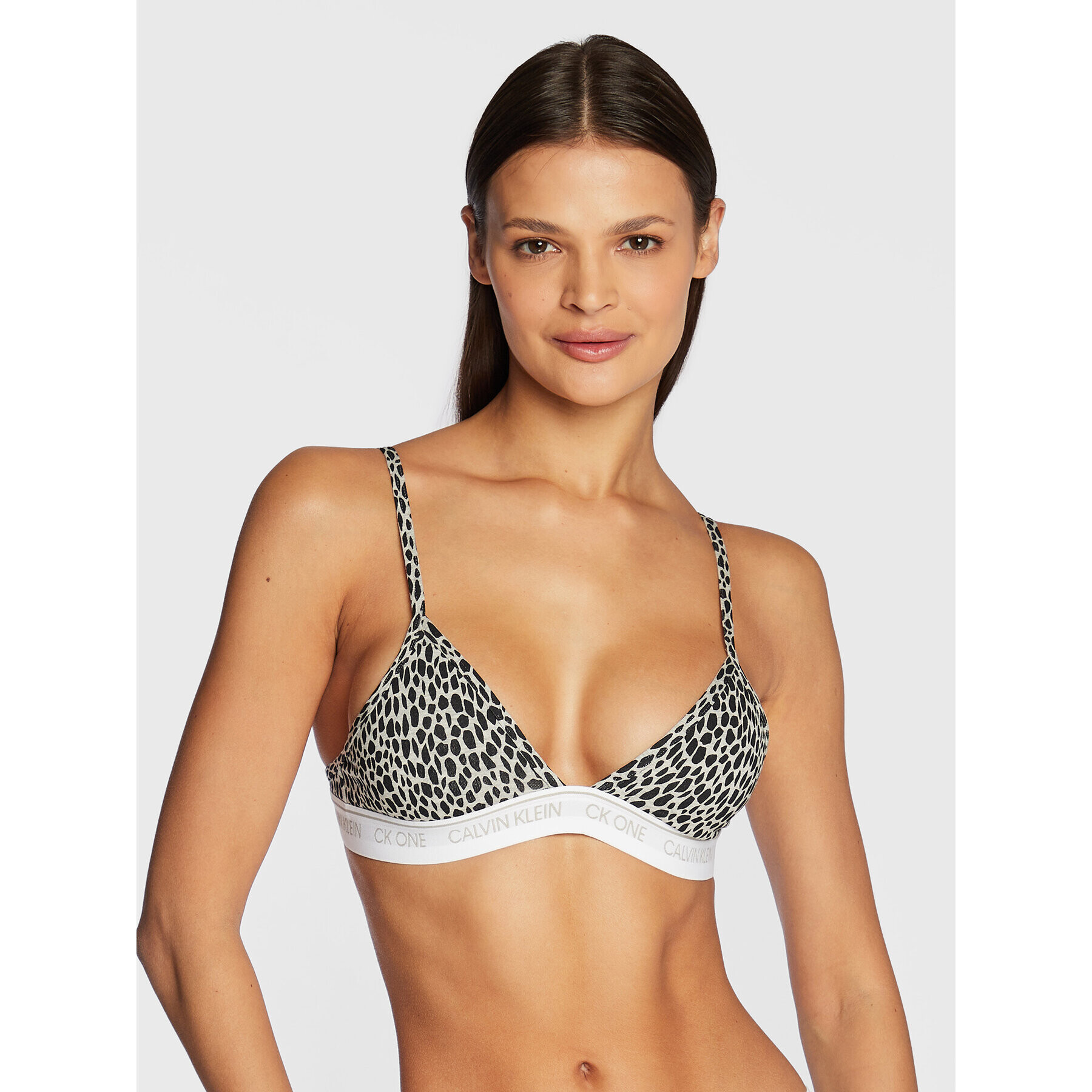 Calvin Klein Underwear Сутиен бралет 000QF5953E Сив - Pepit.bg