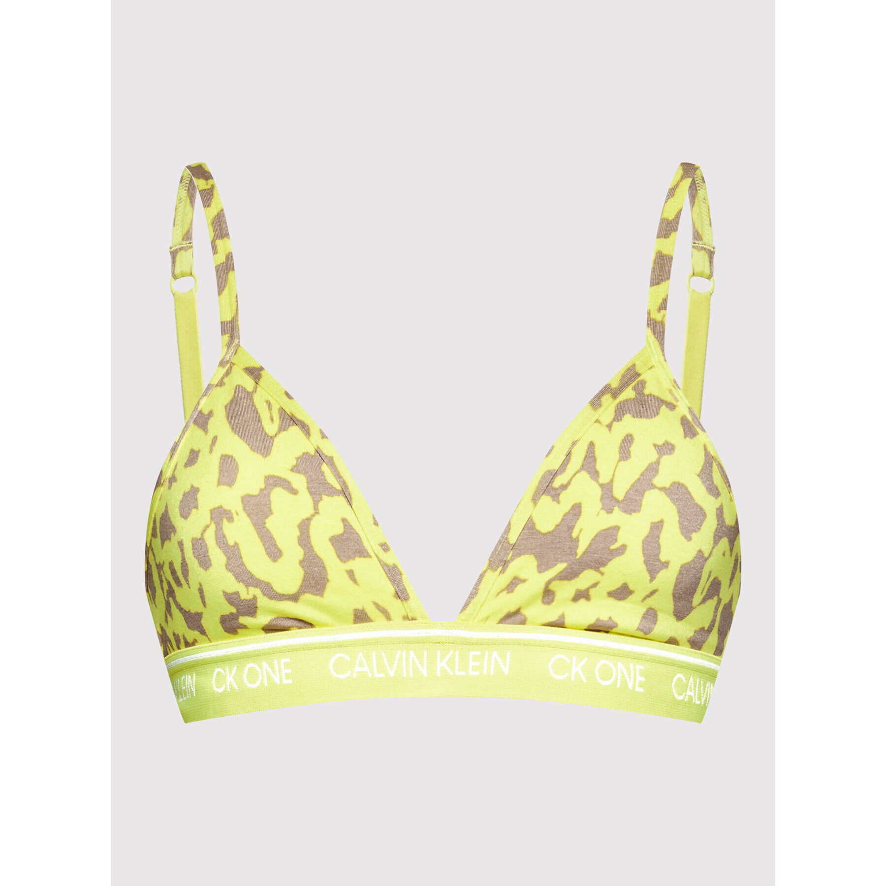 Calvin Klein Underwear Сутиен бралет 000QF5953E Жълт - Pepit.bg