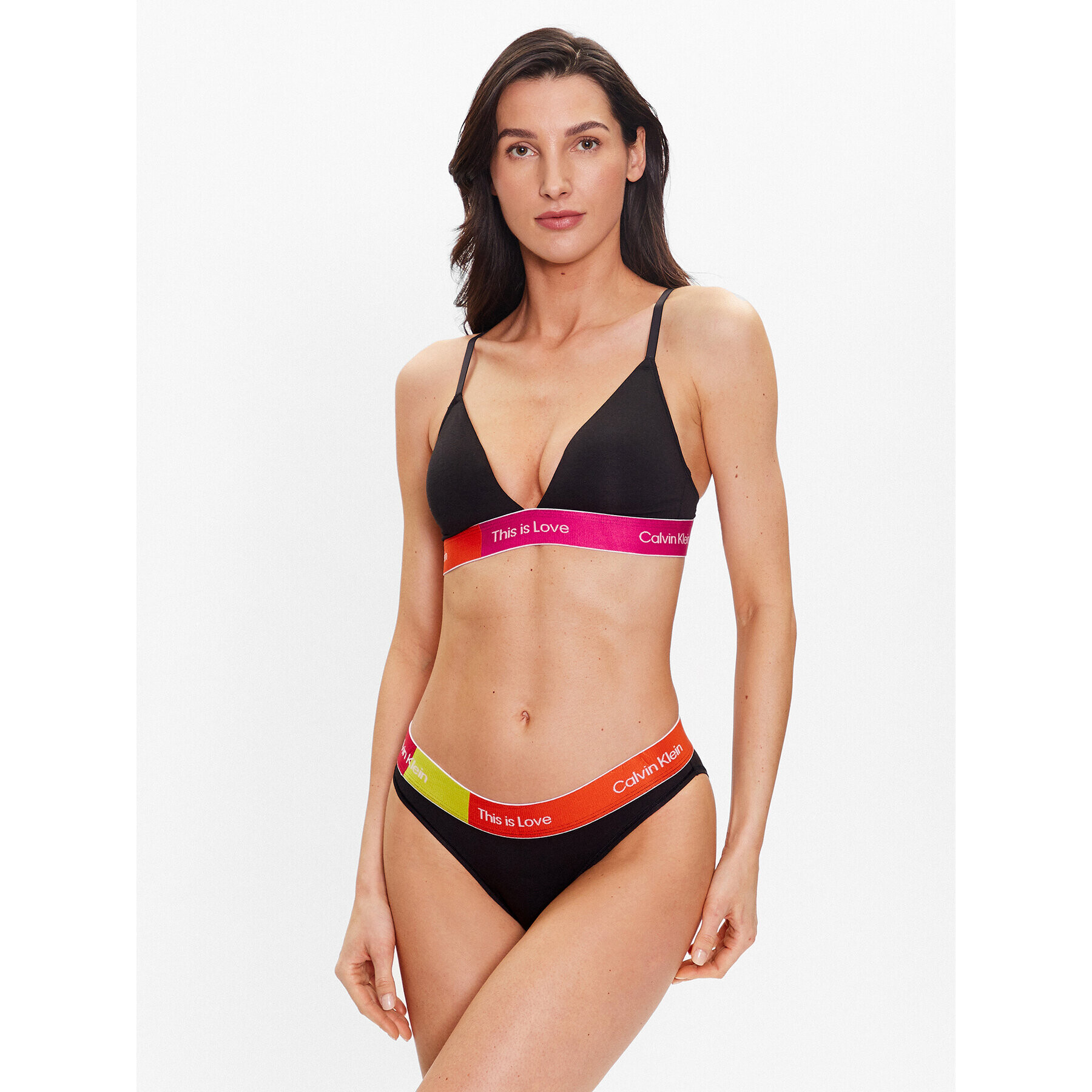 Calvin Klein Underwear Сутиен бралет 000QF7254E Черен - Pepit.bg