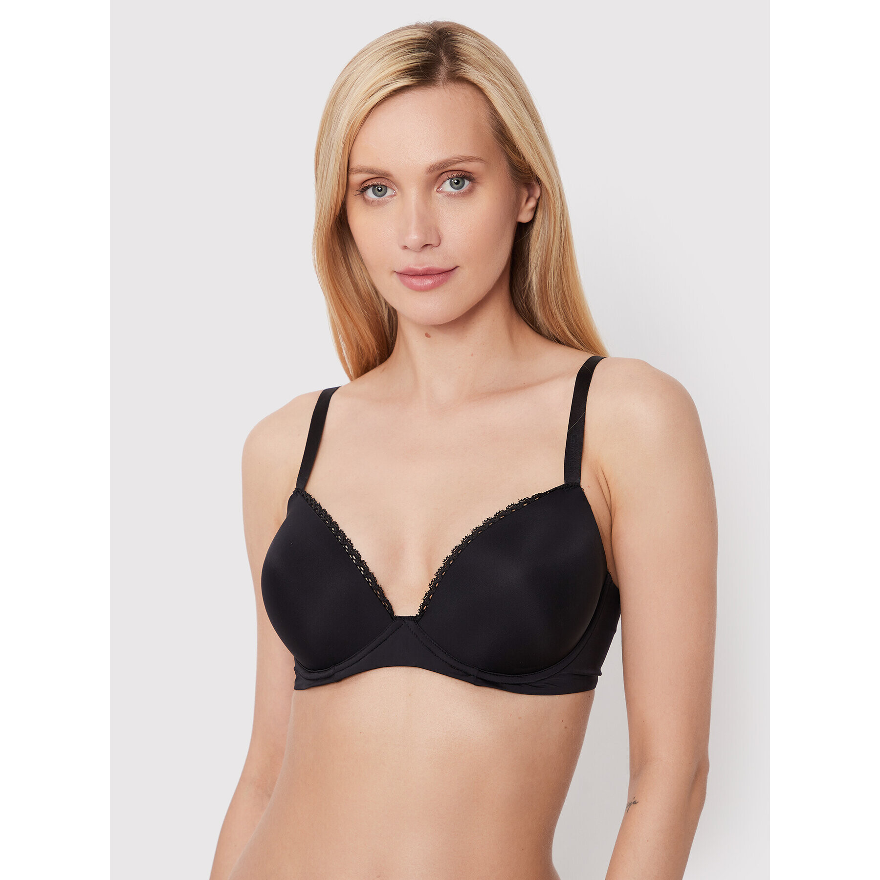 Calvin Klein Underwear Сутиен push-up 0000F2892E Черен - Pepit.bg
