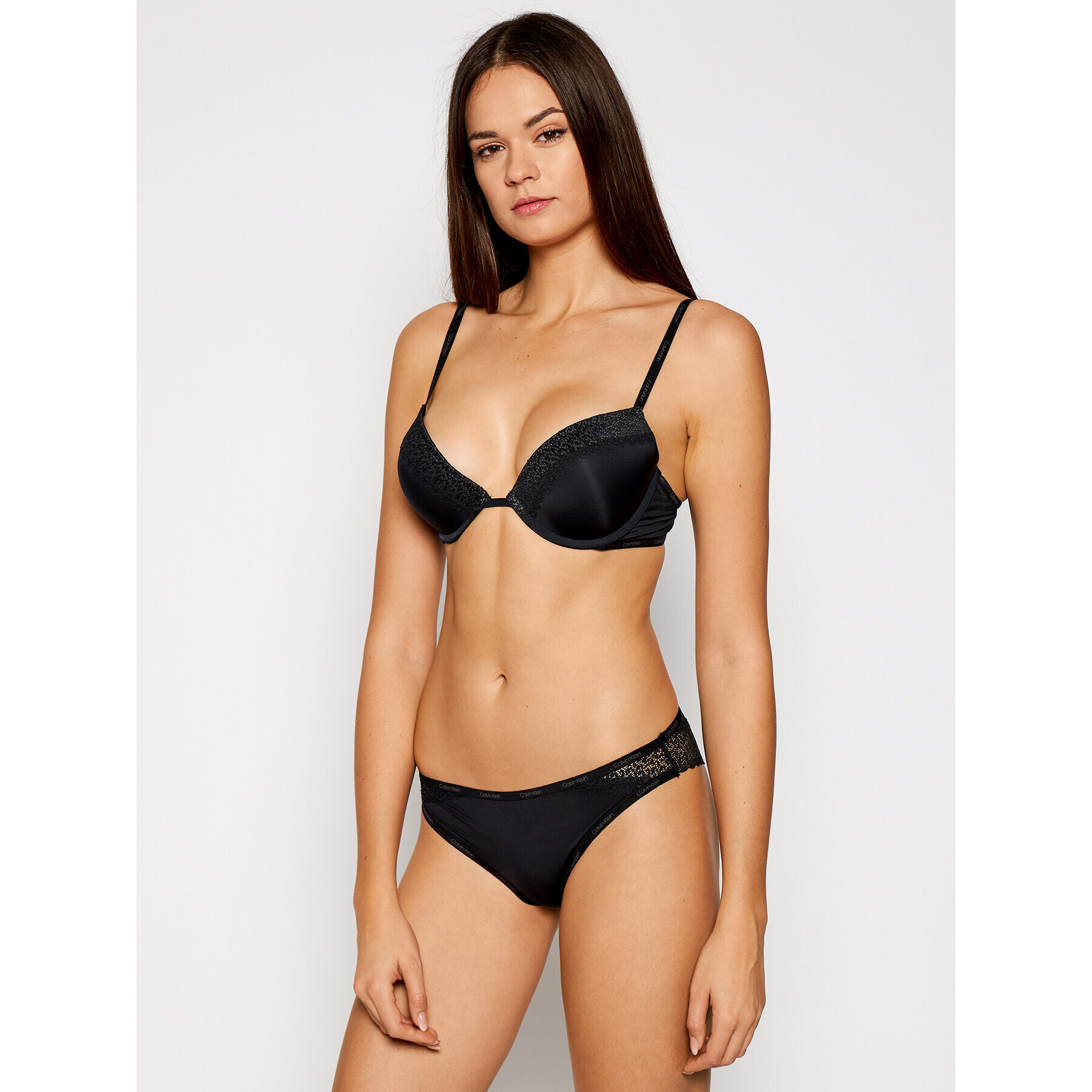 Calvin Klein Underwear Сутиен push-up 000QF5145E Черен - Pepit.bg