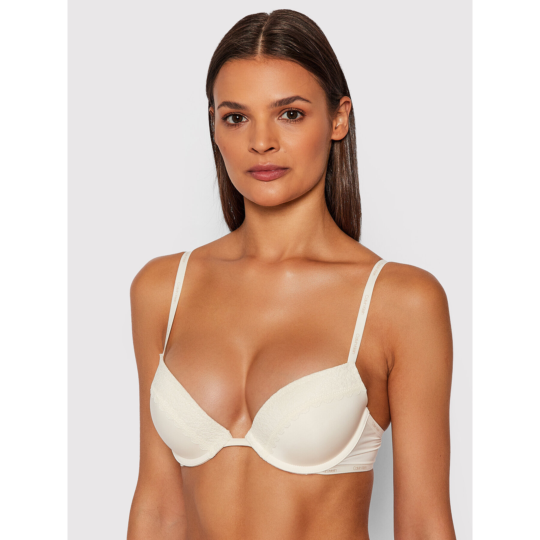 Calvin Klein Underwear Сутиен push-up 000QF5145E Жълт - Pepit.bg