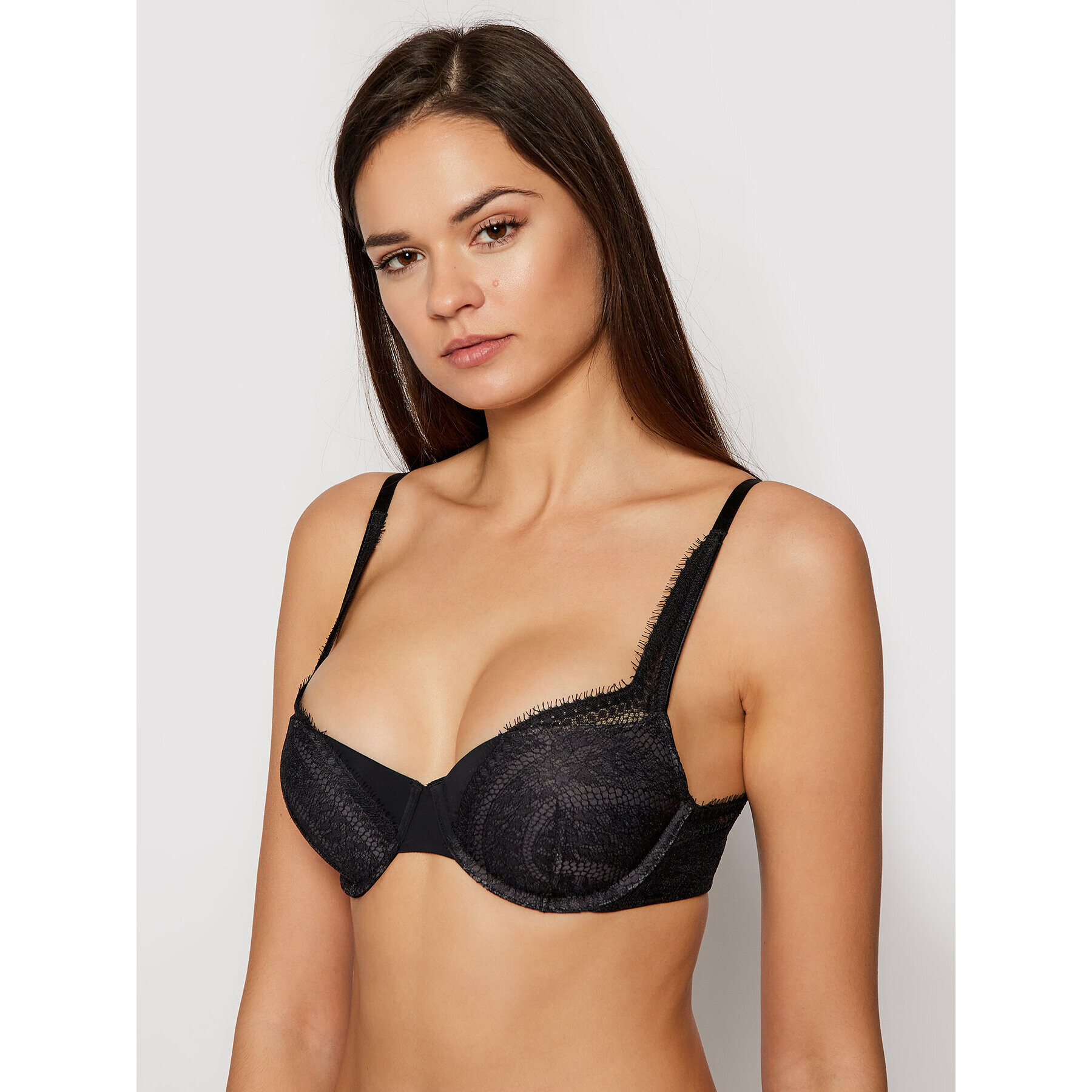 Calvin Klein Underwear Сутиен push-up 000QF5597E Черен - Pepit.bg