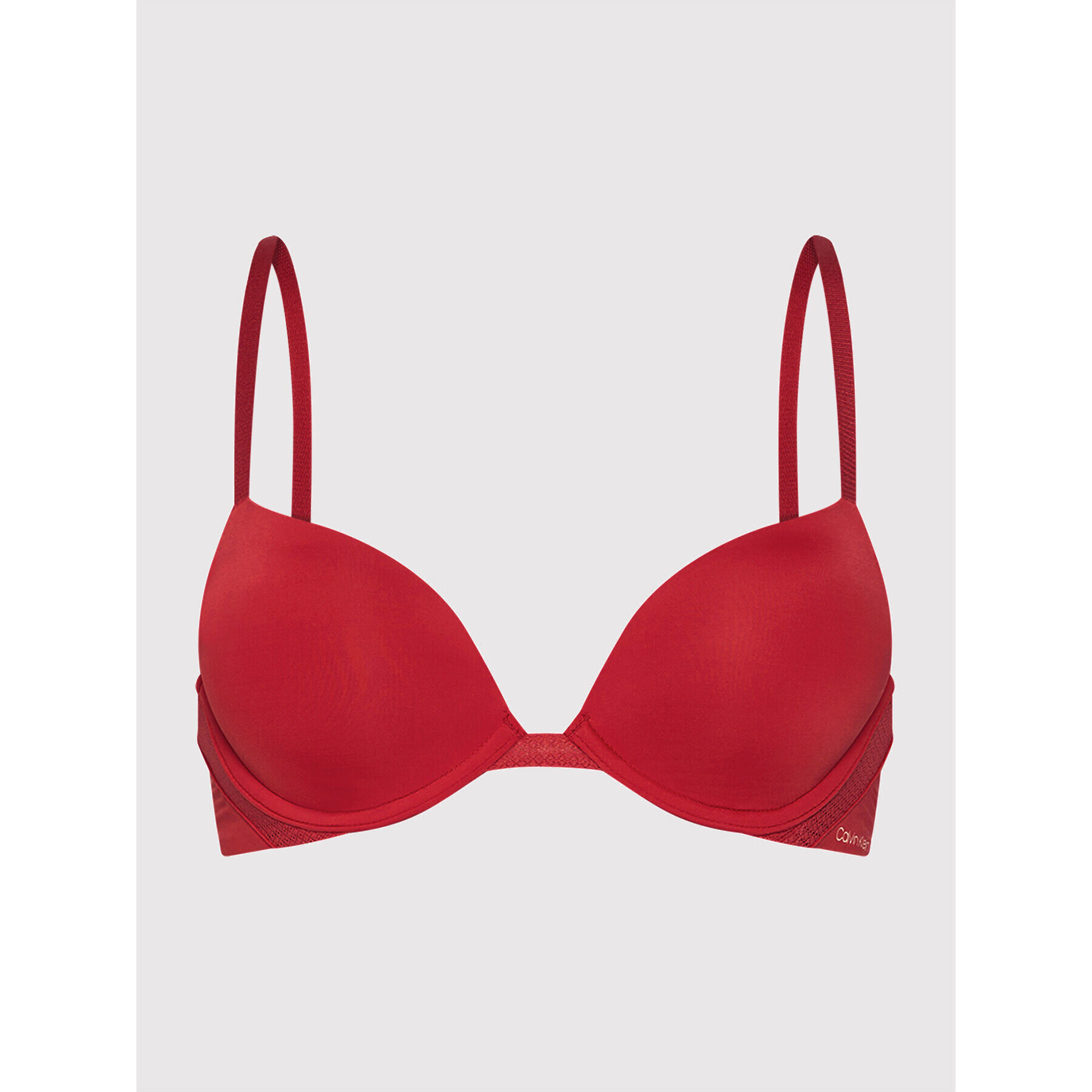 Calvin Klein Underwear Сутиен push-up 000QF5613E Червен - Pepit.bg