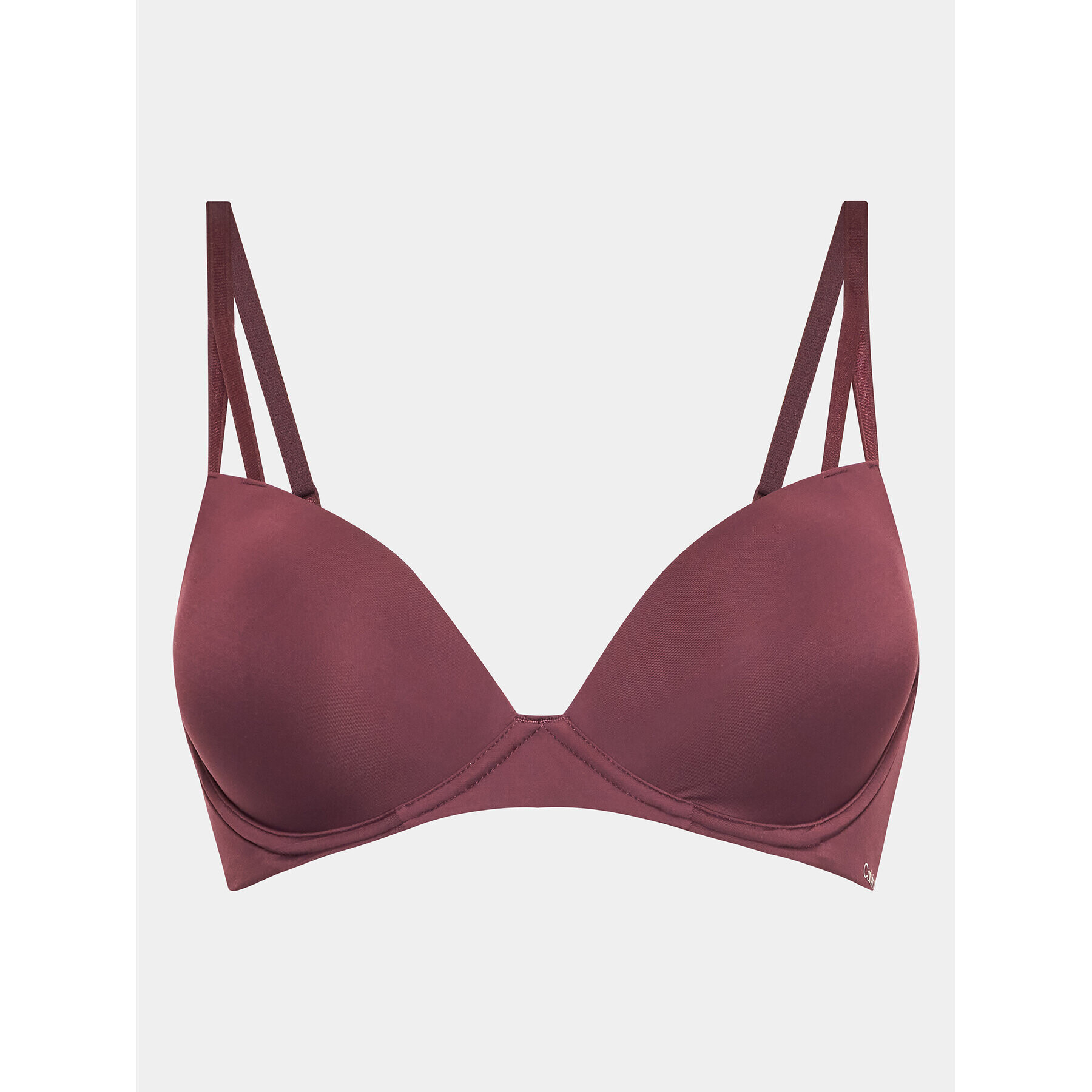 Calvin Klein Underwear Сутиен push-up 000QF6016E Бордо - Pepit.bg