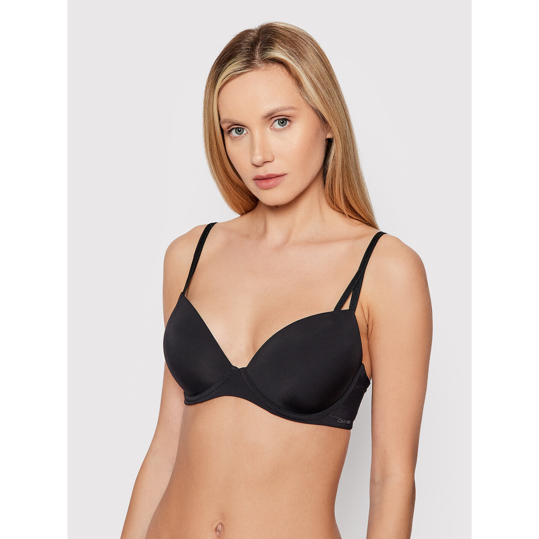 Calvin Klein Underwear Сутиен push-up 000QF6016E Черен - Pepit.bg