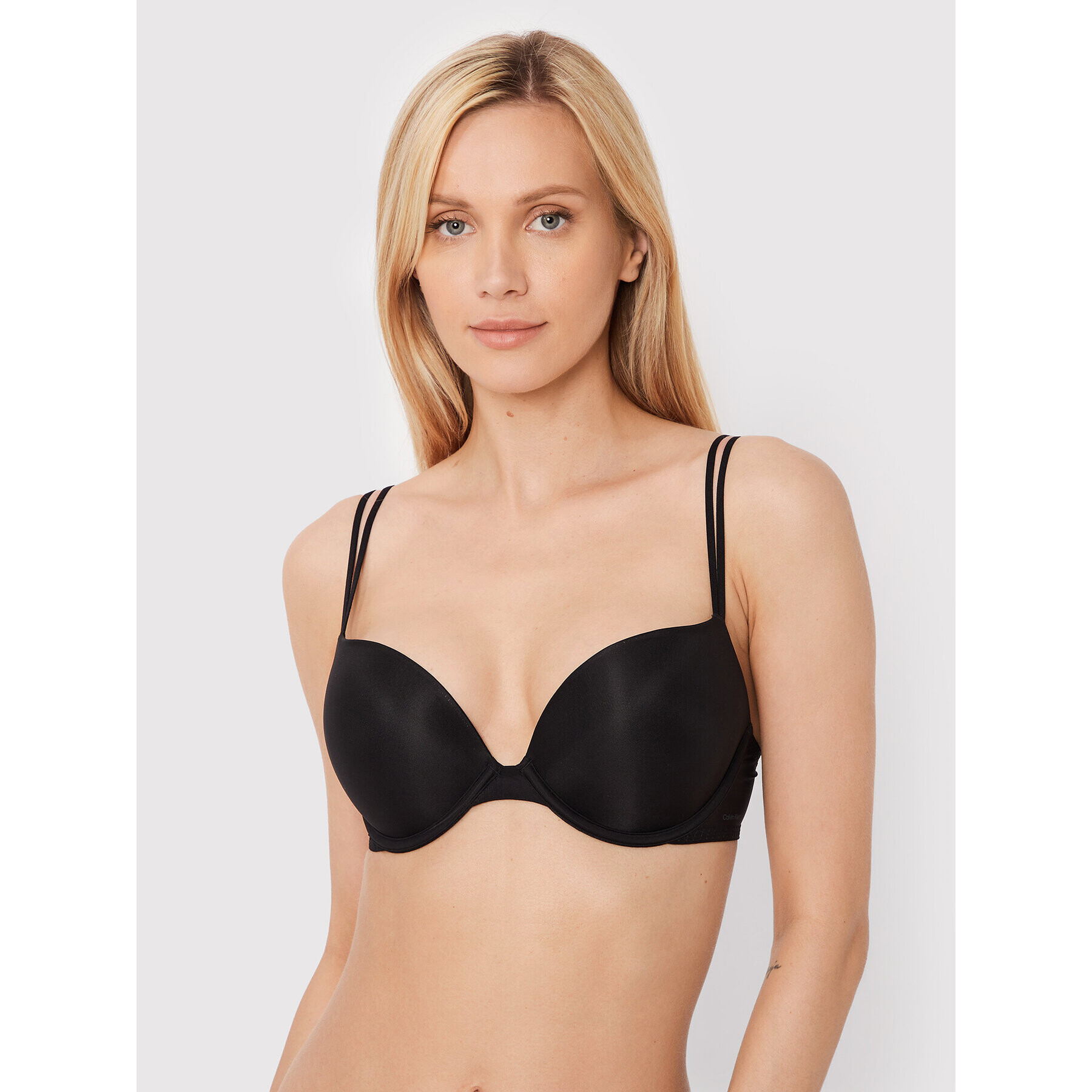 Calvin Klein Underwear Сутиен push-up 000QF6345E Черен - Pepit.bg