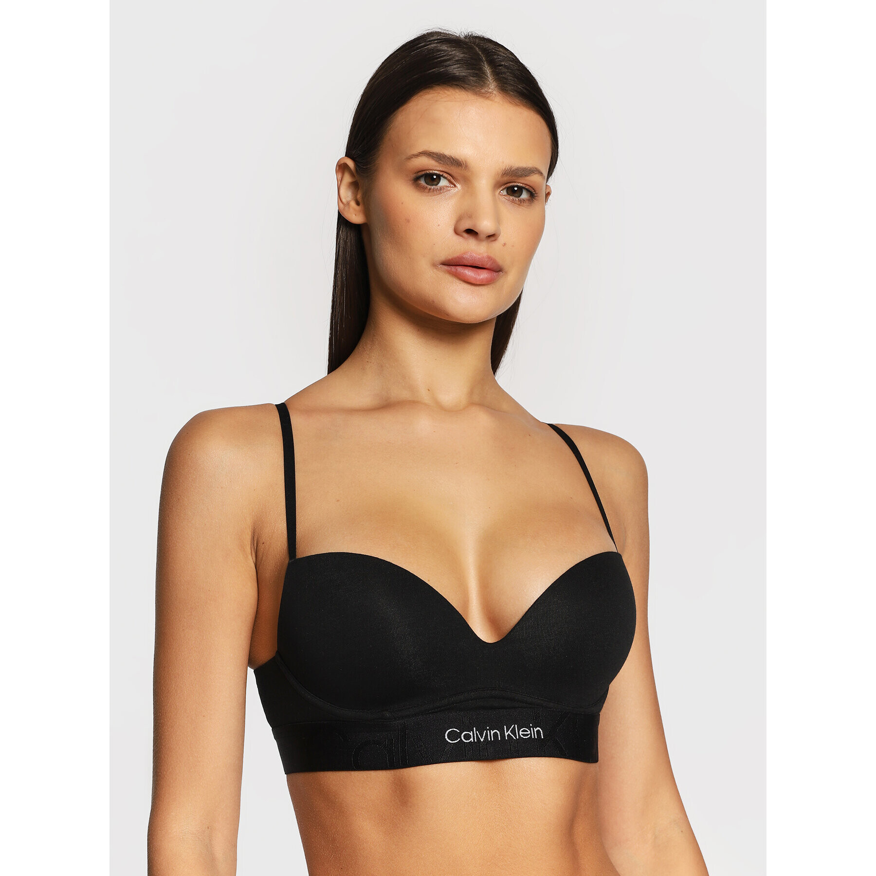 Calvin Klein Underwear Сутиен push-up 000QF6991E Черен - Pepit.bg