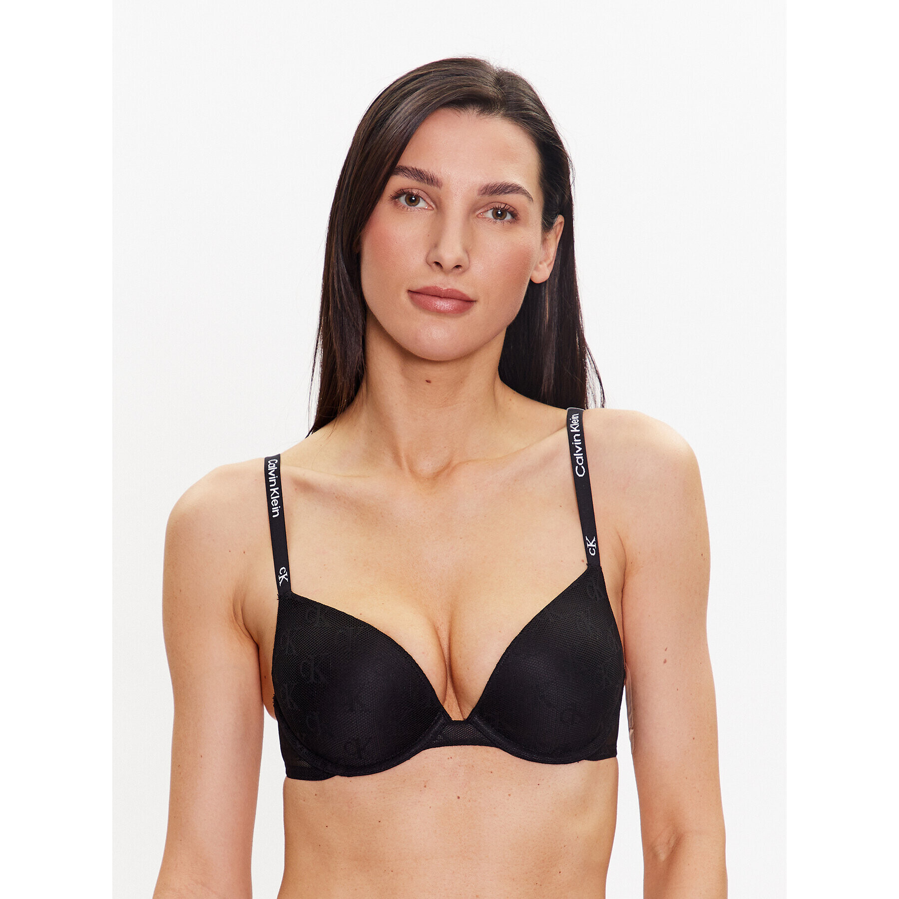 Calvin Klein Underwear Сутиен push-up 000QF7180E Черен - Pepit.bg