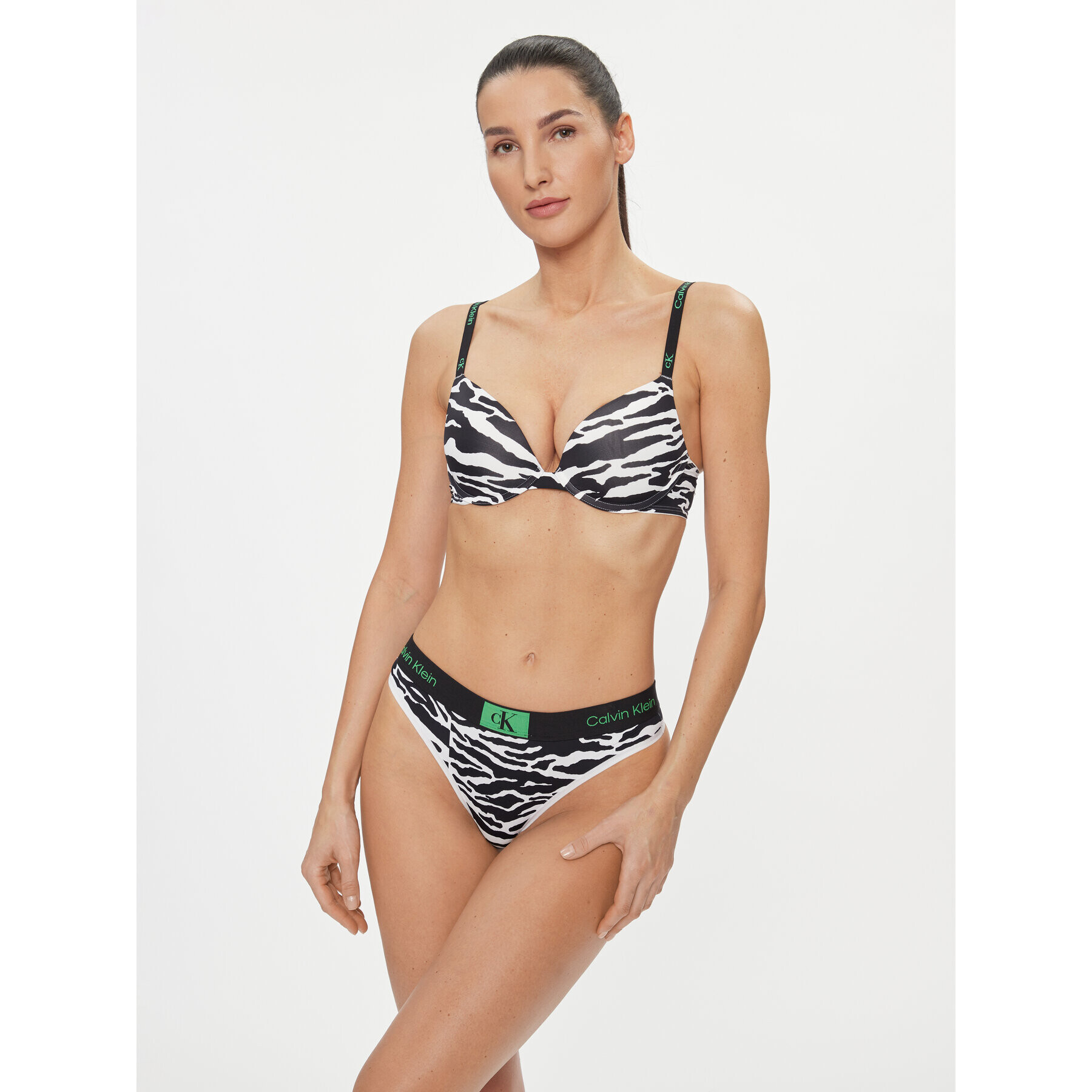 Calvin Klein Underwear Сутиен push-up 000QF7252E Черен - Pepit.bg