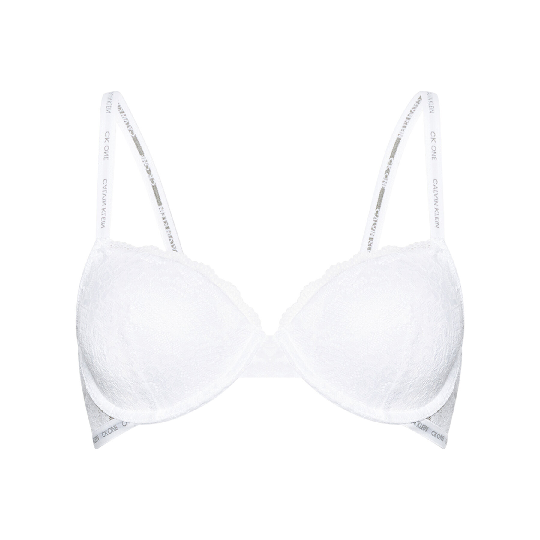Calvin Klein Underwear Сутиен с банели 000QF6201E Бял - Pepit.bg