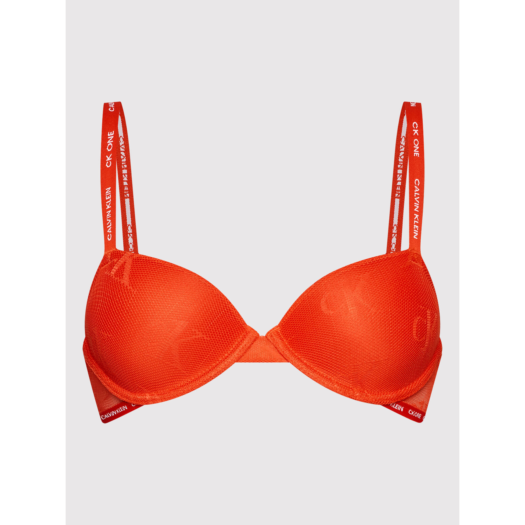 Calvin Klein Underwear Сутиен с банели 000QF6790E Червен - Pepit.bg