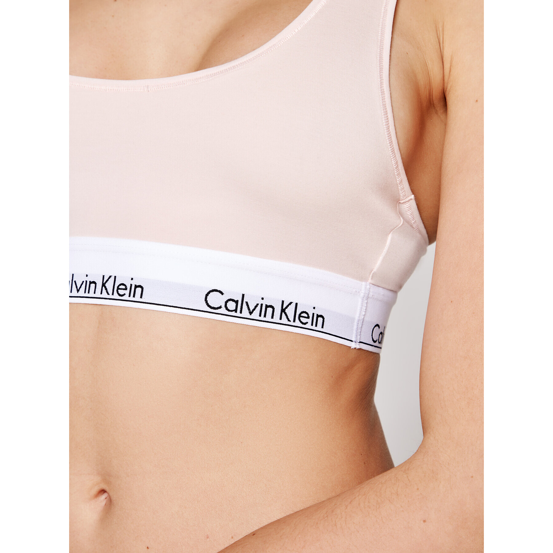 Calvin Klein Underwear Сутиен-топ 0000F3785E Розов - Pepit.bg