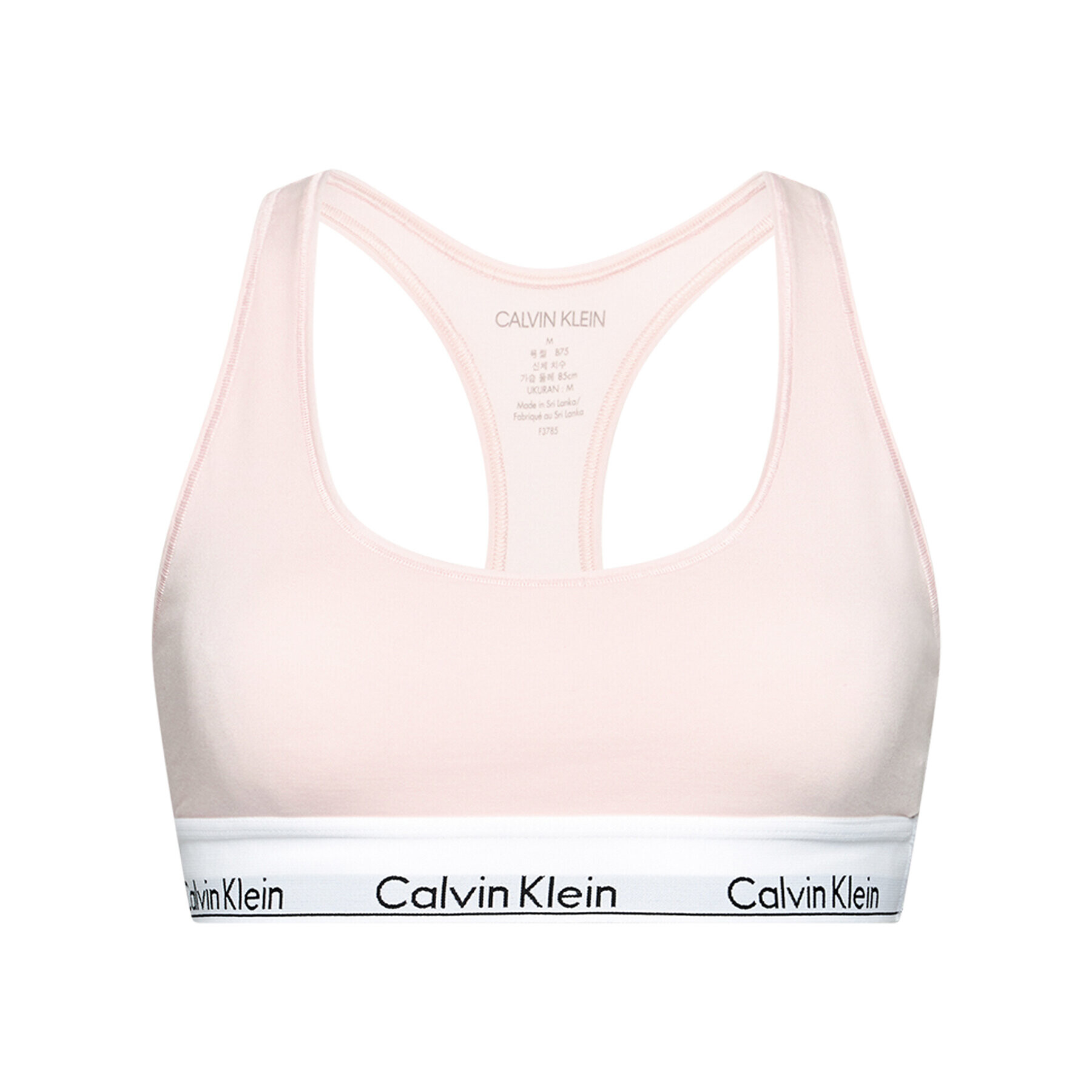 Calvin Klein Underwear Сутиен-топ 0000F3785E Розов - Pepit.bg