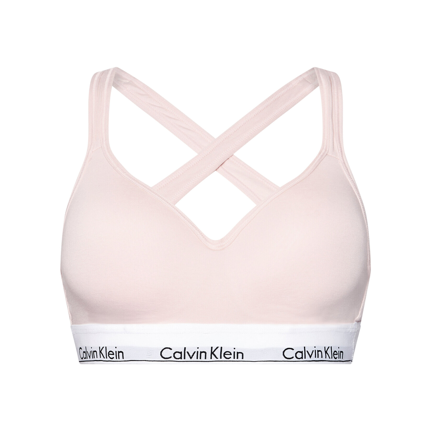 Calvin Klein Underwear Сутиен-топ 000QF1654E Розов - Pepit.bg