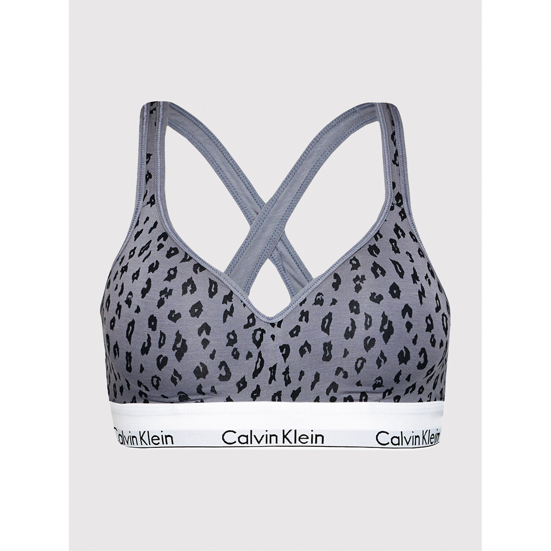 Calvin Klein Underwear Сутиен-топ 000QF1654E Сив - Pepit.bg