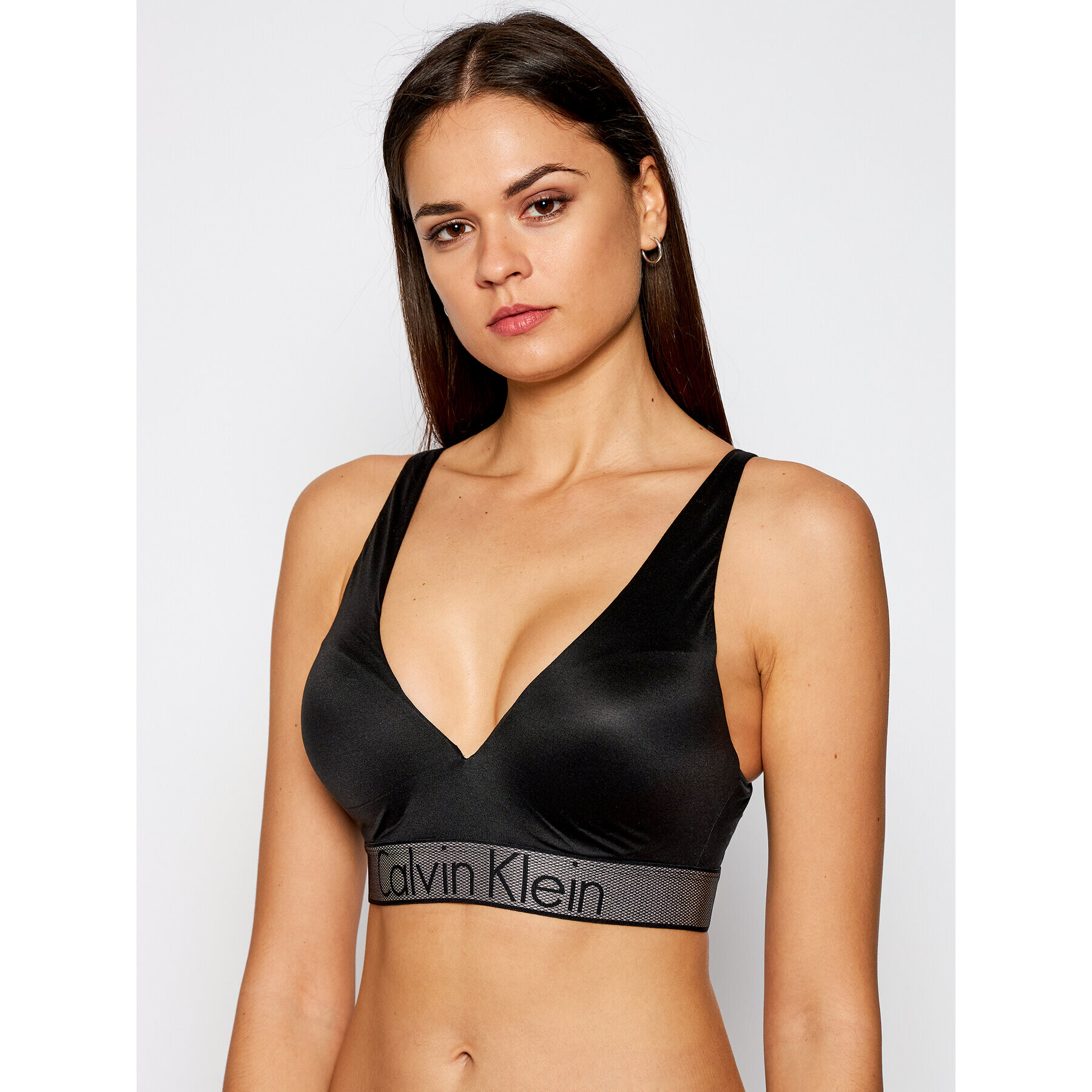 Calvin Klein Underwear Сутиен-топ 000QF4052E Черен - Pepit.bg